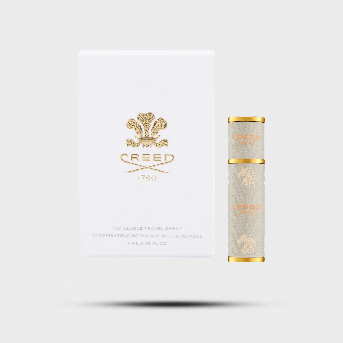 Creed Refillable Travel Perfume Atomiser 5ml - Beige - Levo