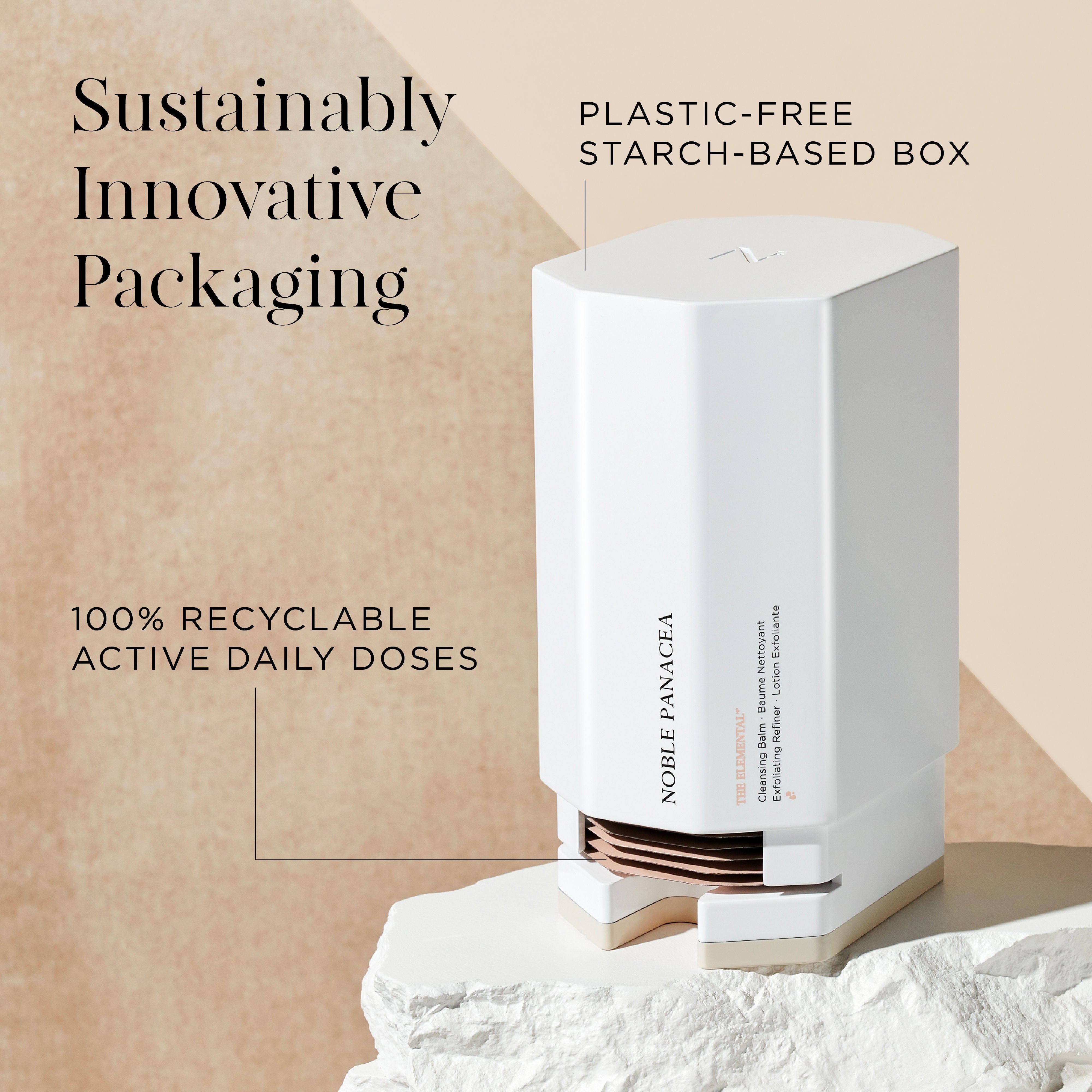 The Elemental Cleansing Balm and Exfoliating Refiner