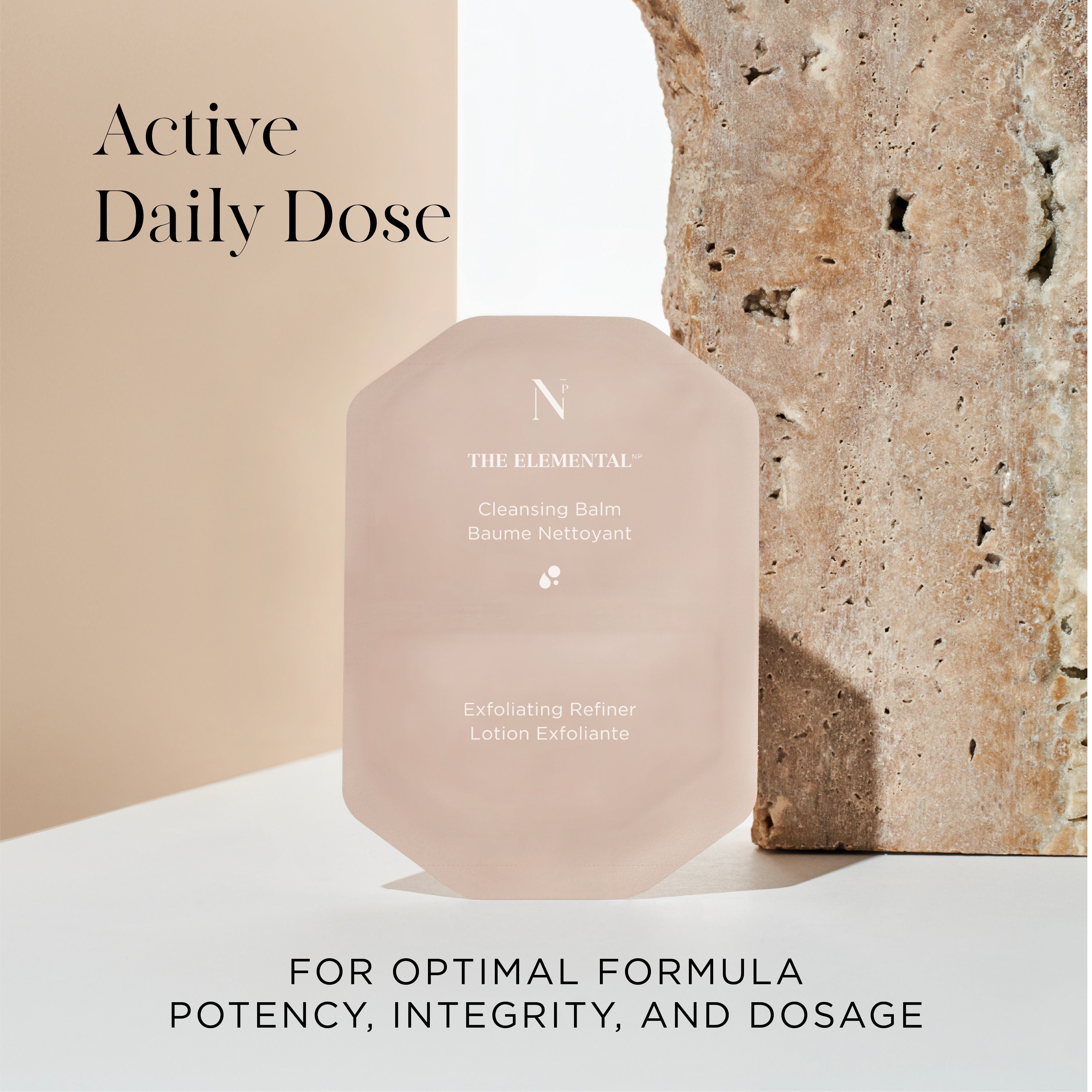 The Elemental Cleansing Balm and Exfoliating Refiner