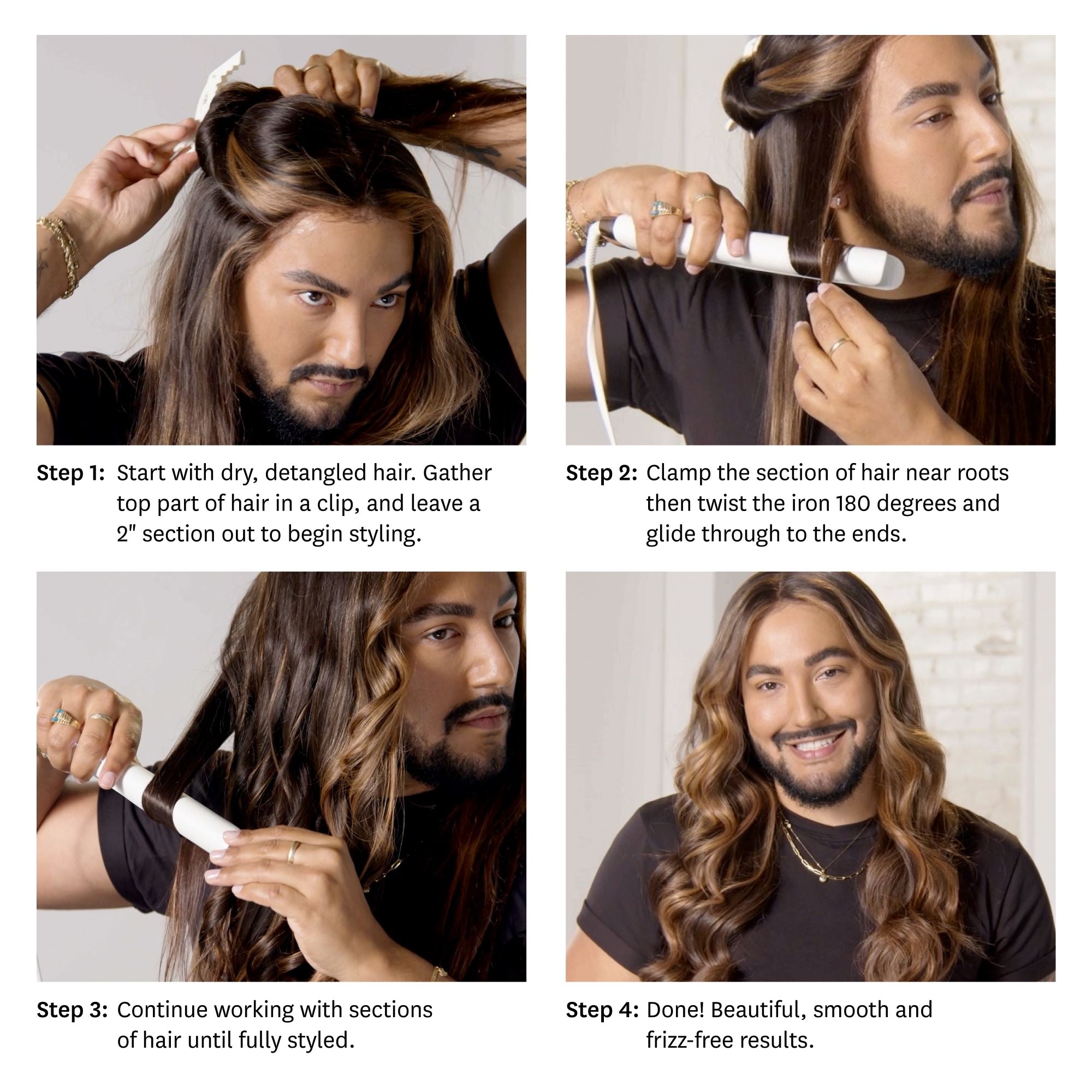 Lucea 1.5” Professional Straightening and Styling Iron