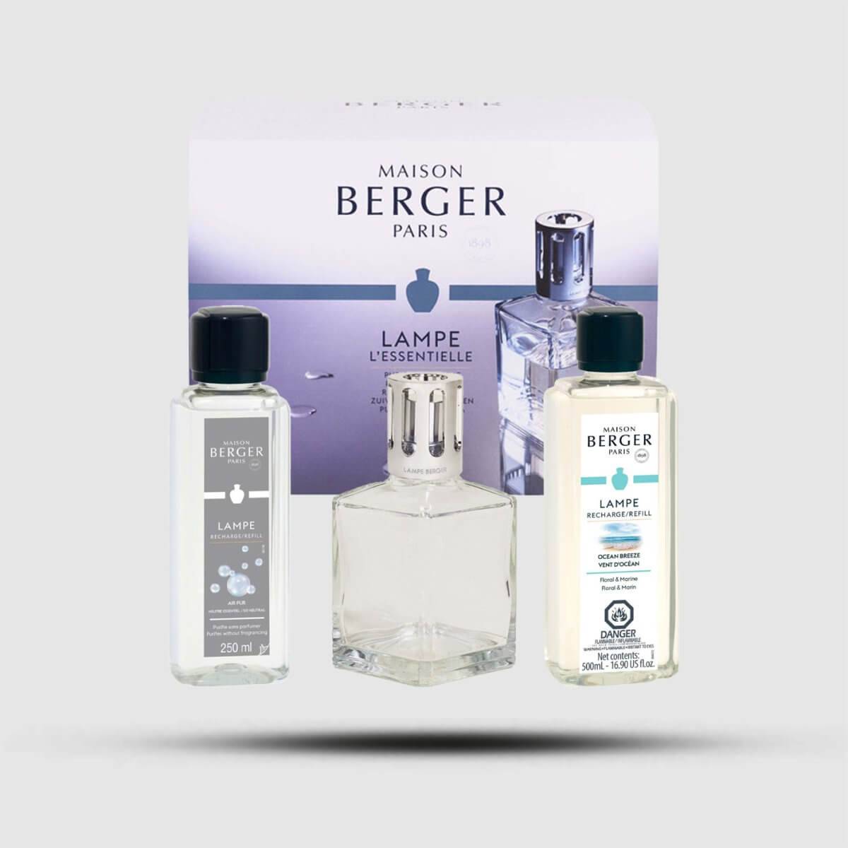 Essential Square Lamp Berger Gift Pack - Levo