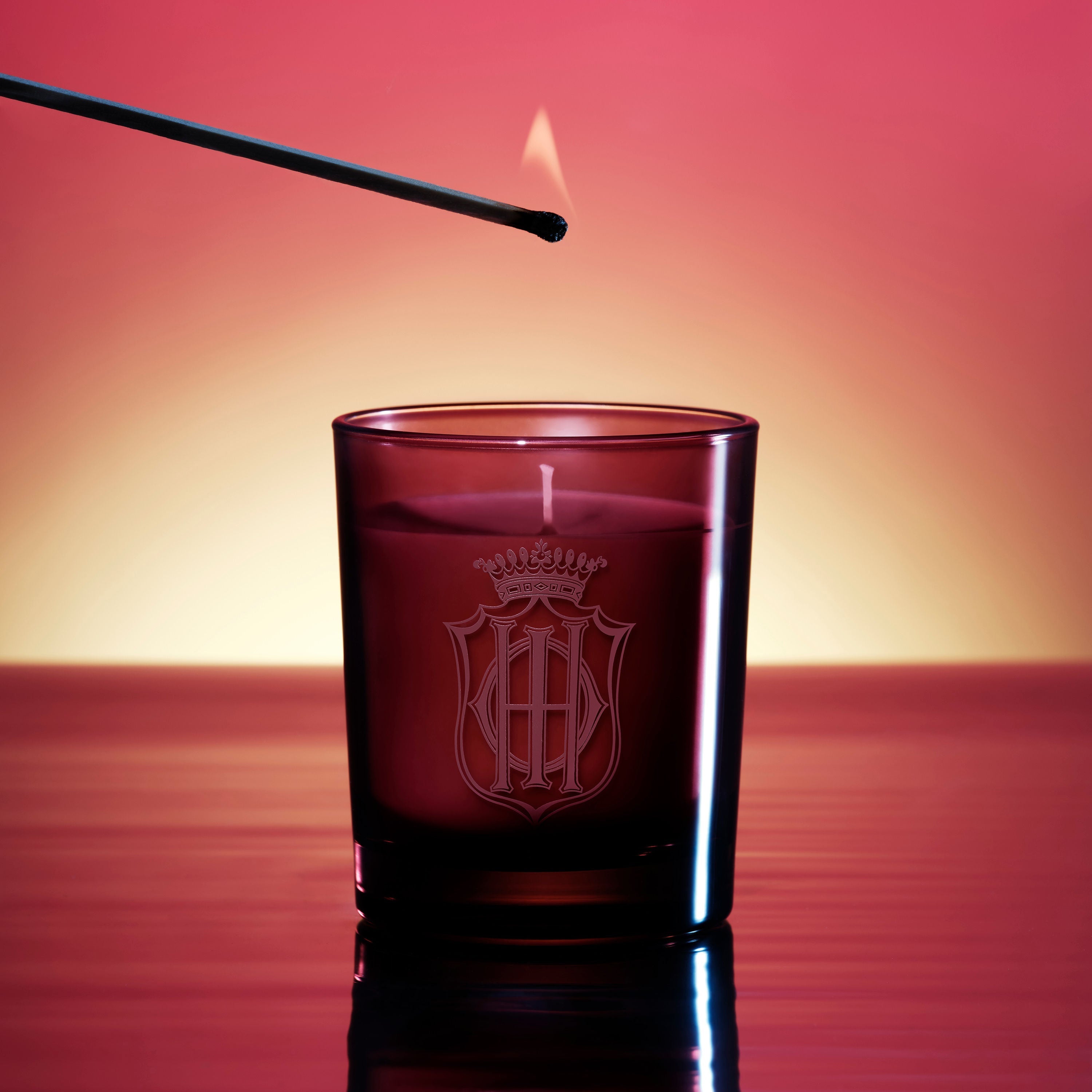 Rose Perfumed Candle