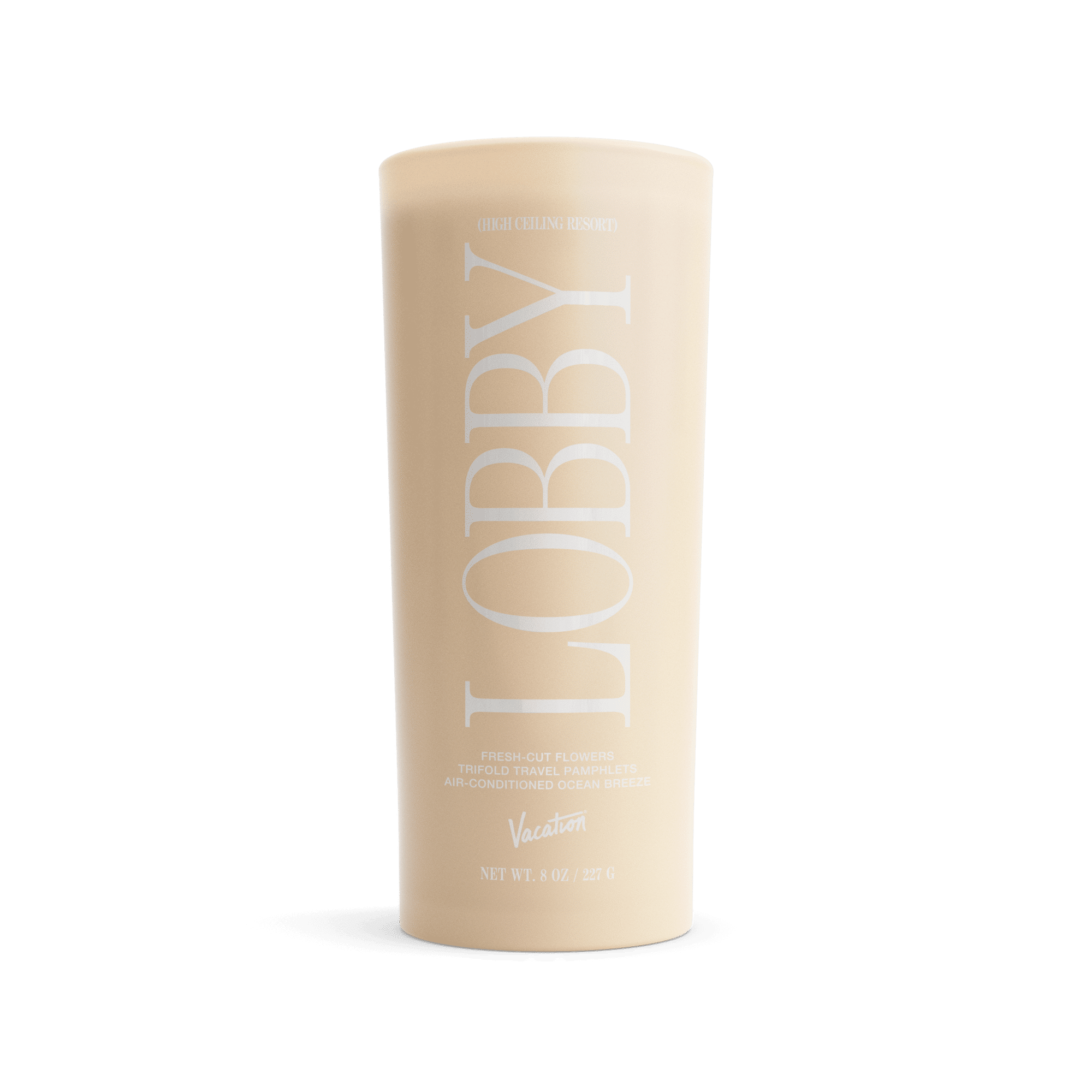 High Ceiling Resort Lobby Candle