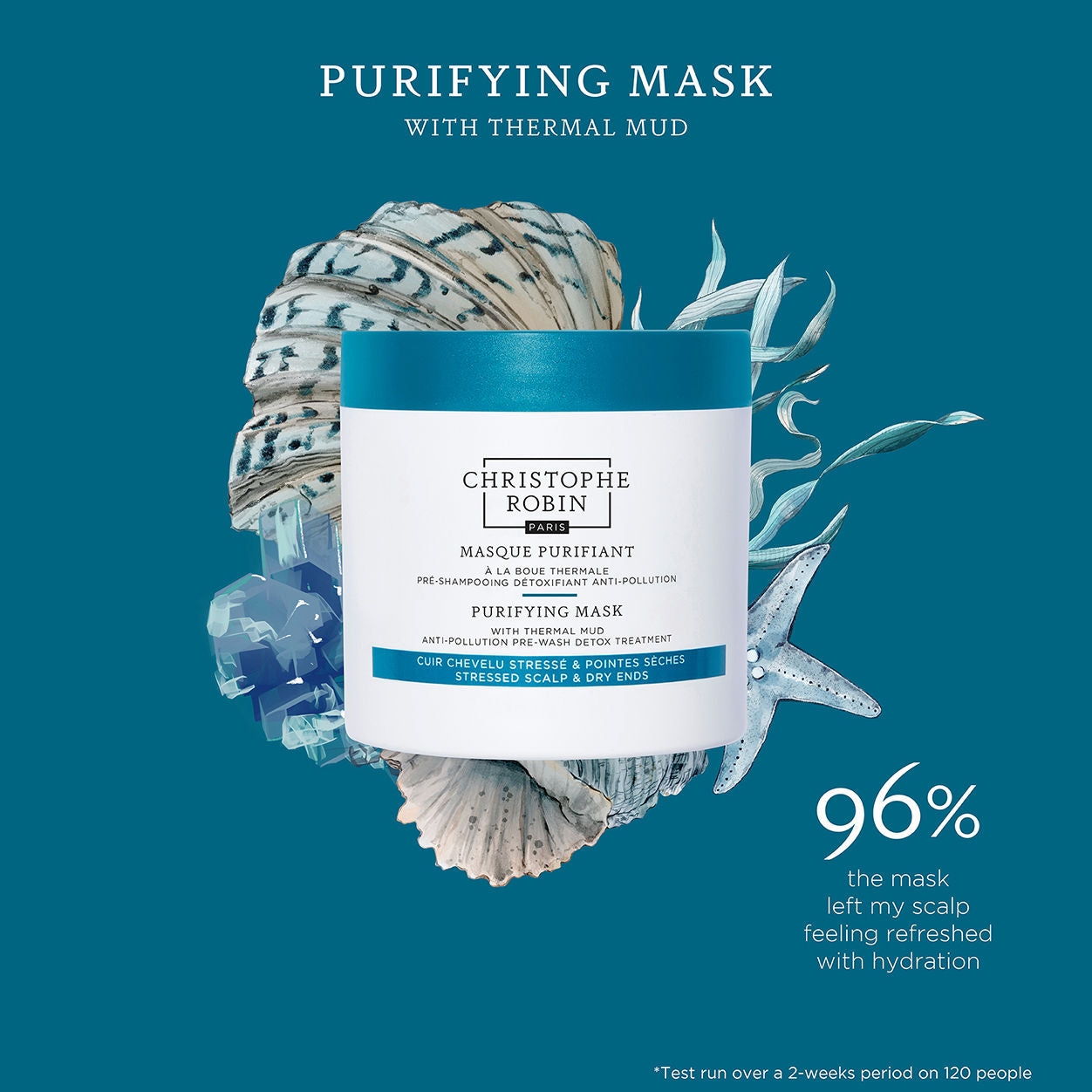 Purifying Mask with Thermal Mud
