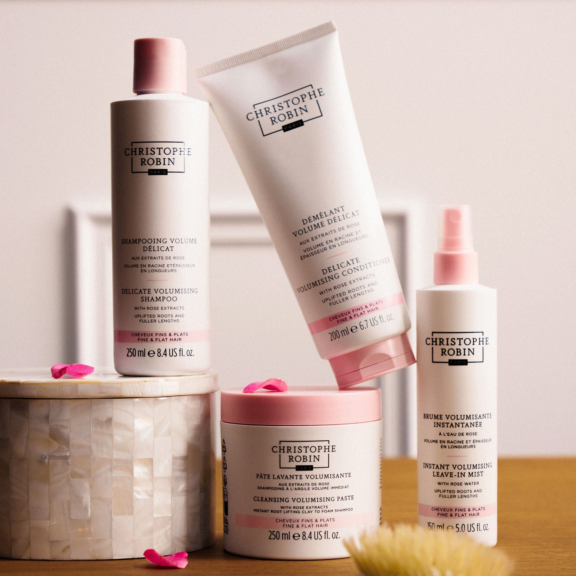 Instant Volumising Leave-in Mist with Rose Water