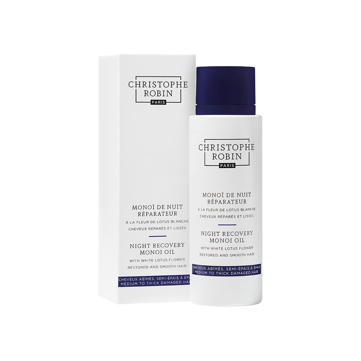 Night Recovery Monoï Oil with White Lotus Flower