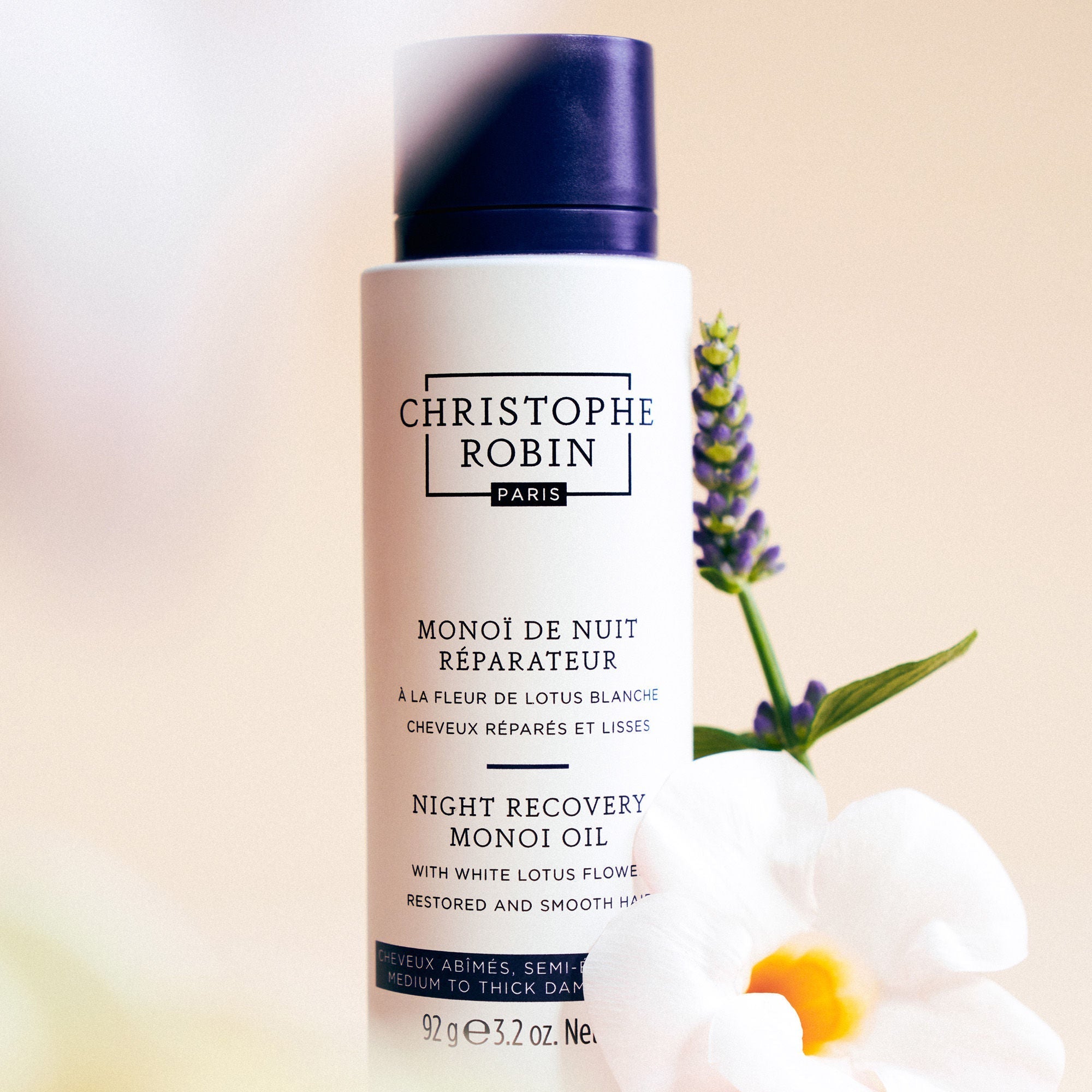 Night Recovery Monoï Oil with White Lotus Flower