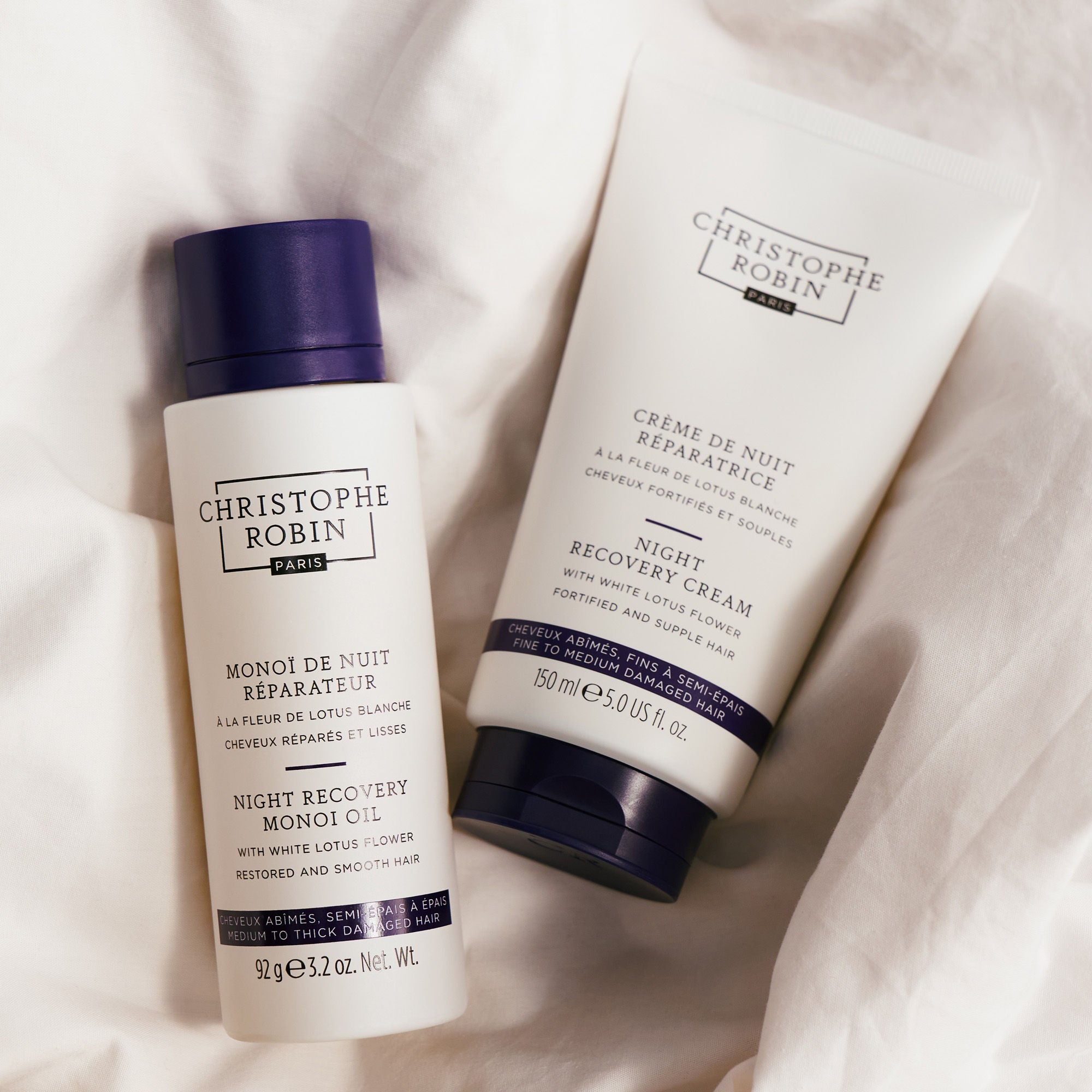 Night Recovery Monoï Oil with White Lotus Flower