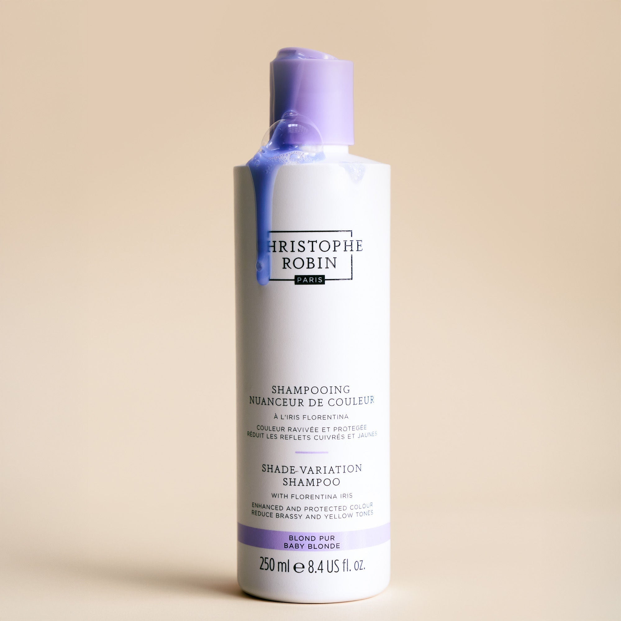 Shade Variation Shampoo With Florentina Iris Baby Blonde
