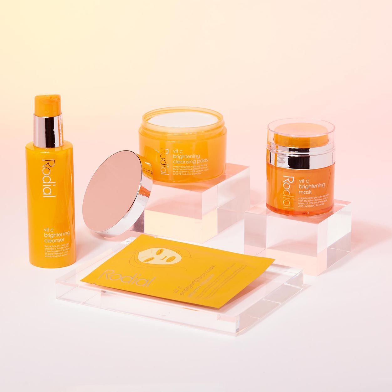 Vit C Cellulose Sheet Mask 4 Pack