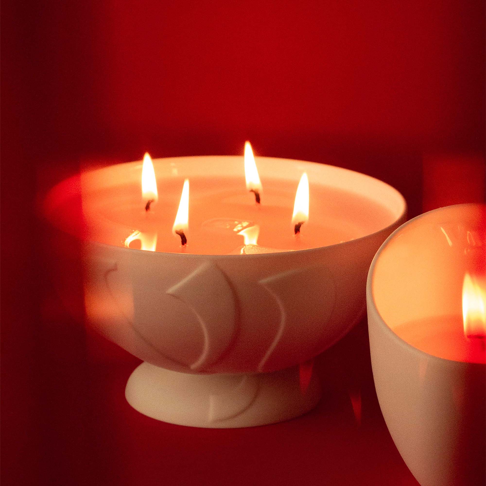 Large Rose Marie Candle