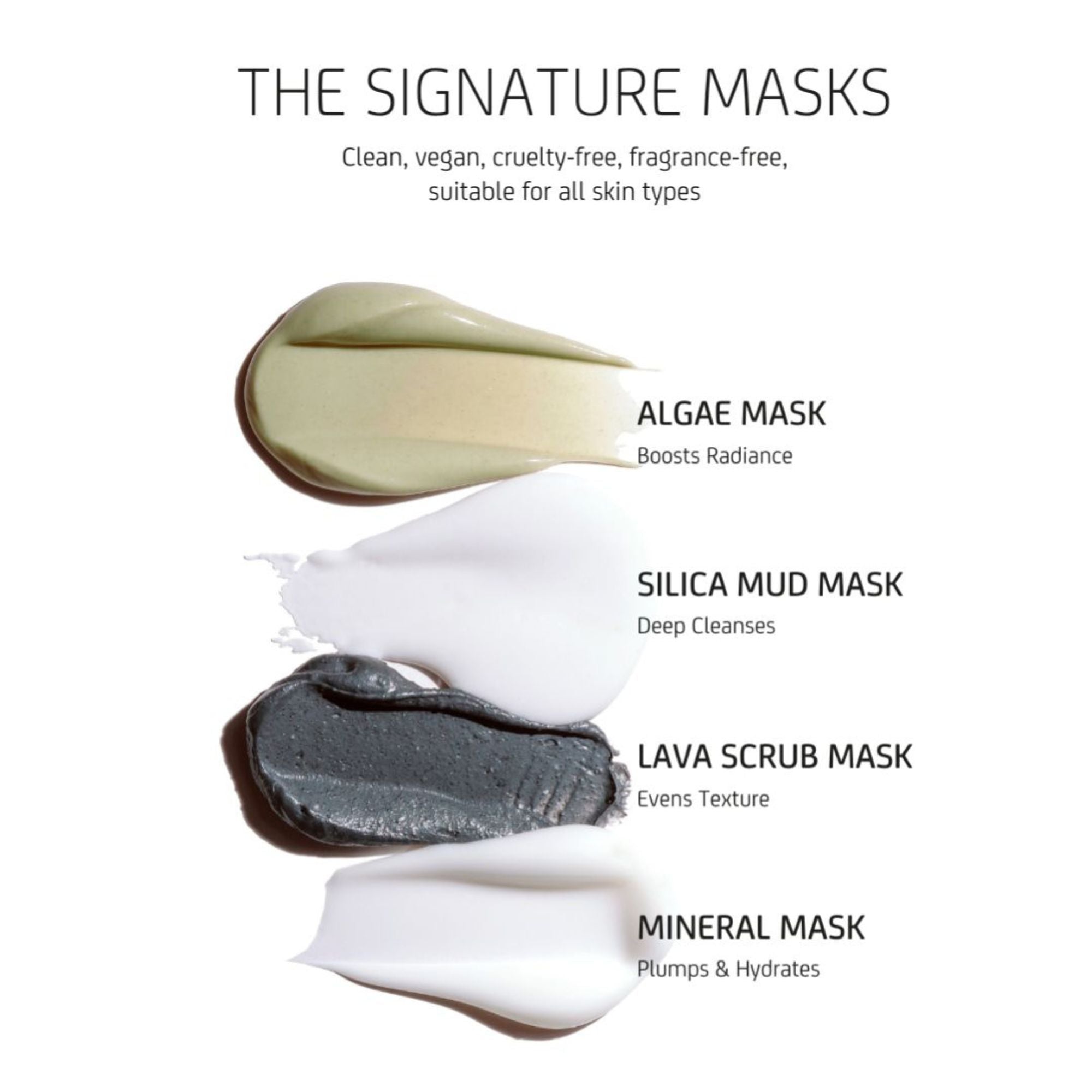 Travel Size Signature Masks Set