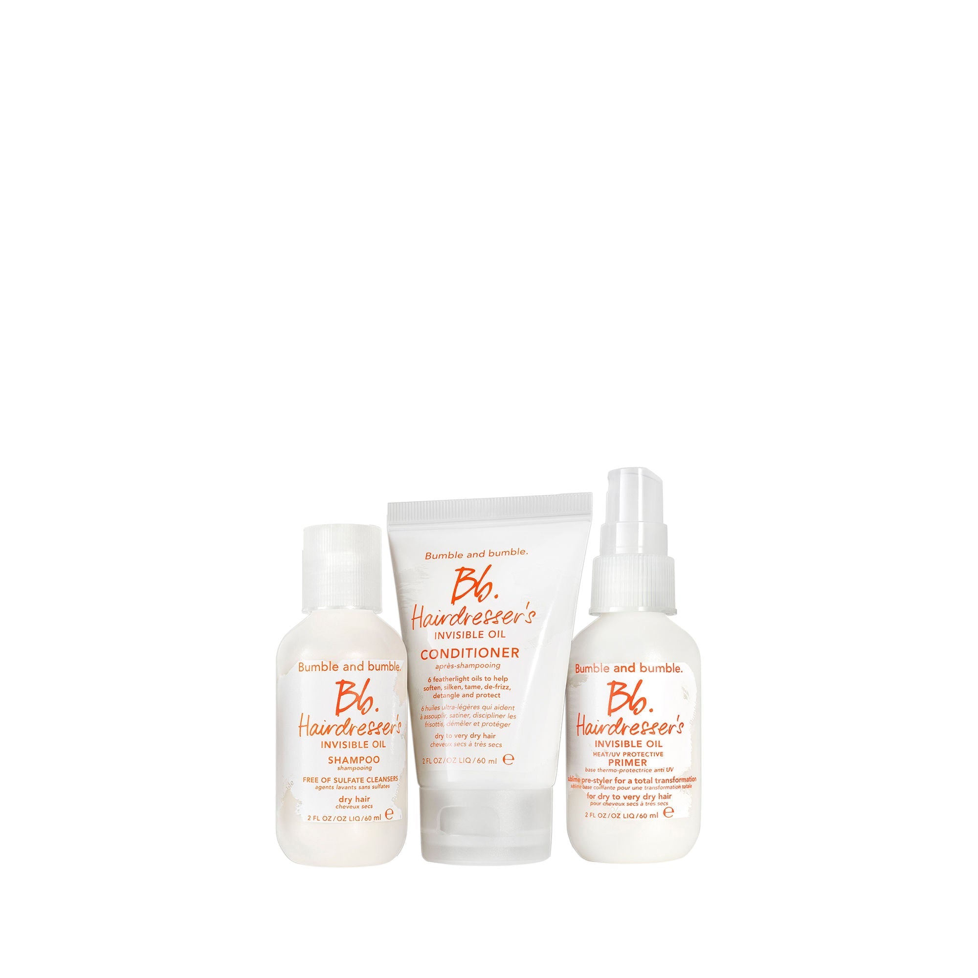 Travel-Size Hydrating + Frizz Reducing Hair Set