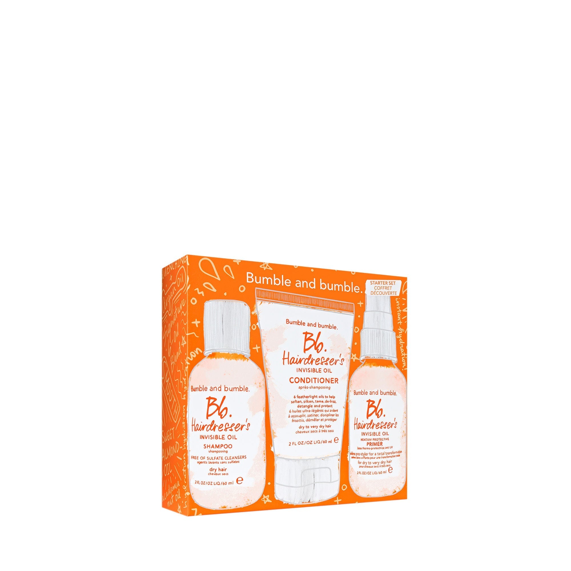 Travel-Size Hydrating + Frizz Reducing Hair Set