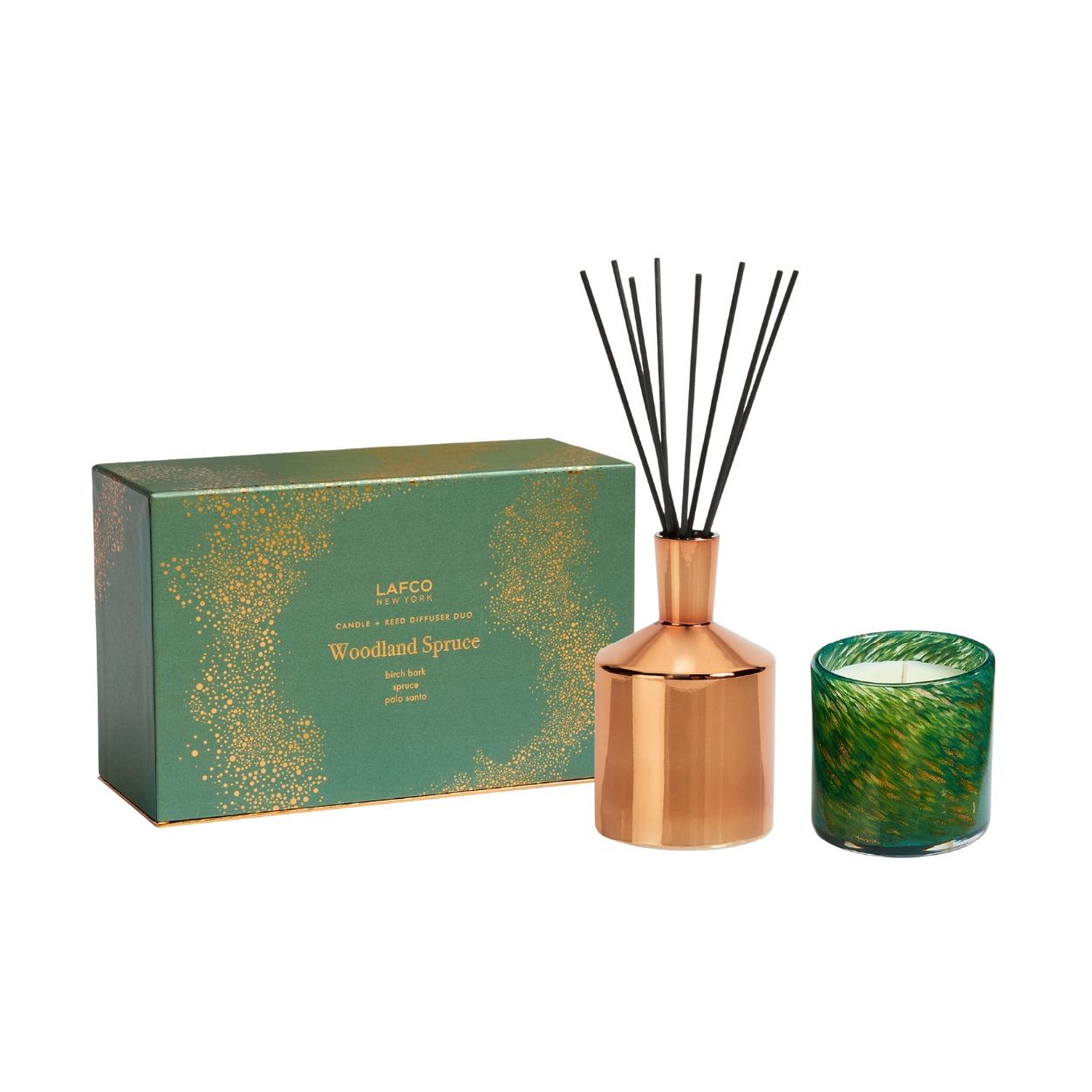 Woodland Spruce Candle and Reed Diffuser Duo (Limited Edition)