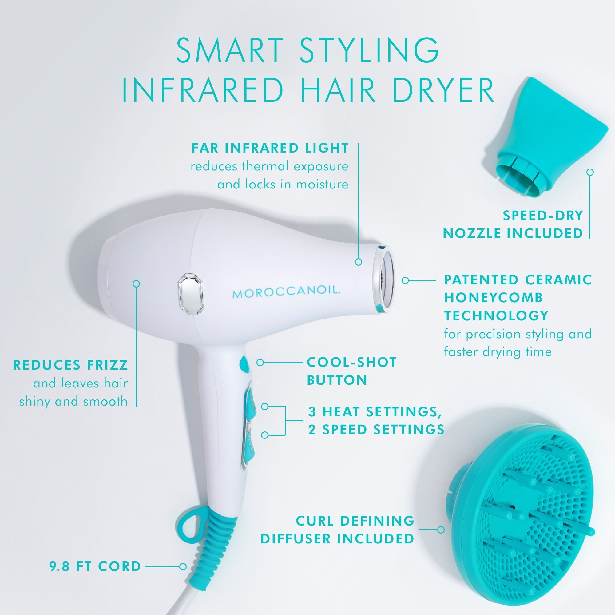 Smart Styling Infrared Hair Dryer