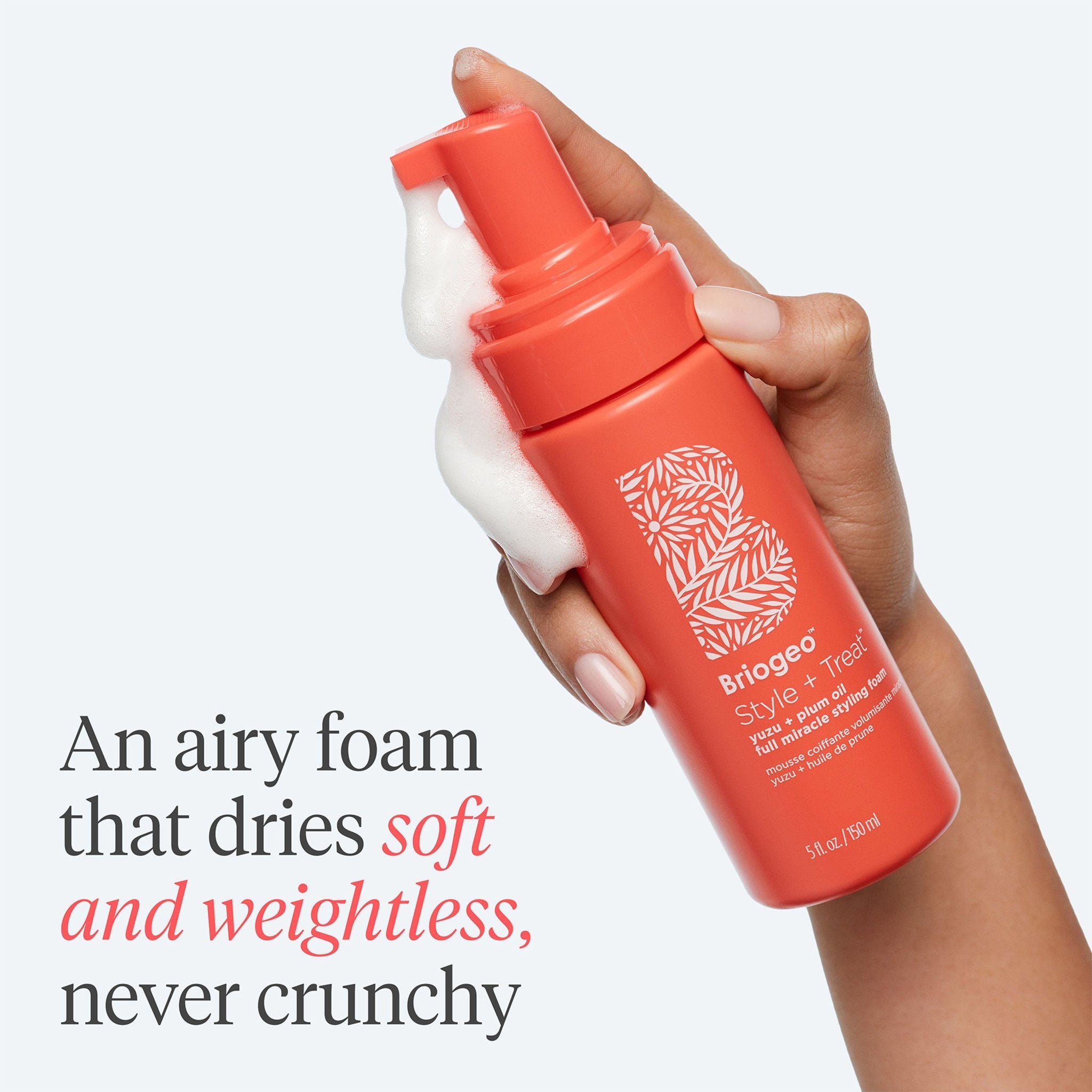 Yuzu + Plum Oil Full Miracle Styling Foam