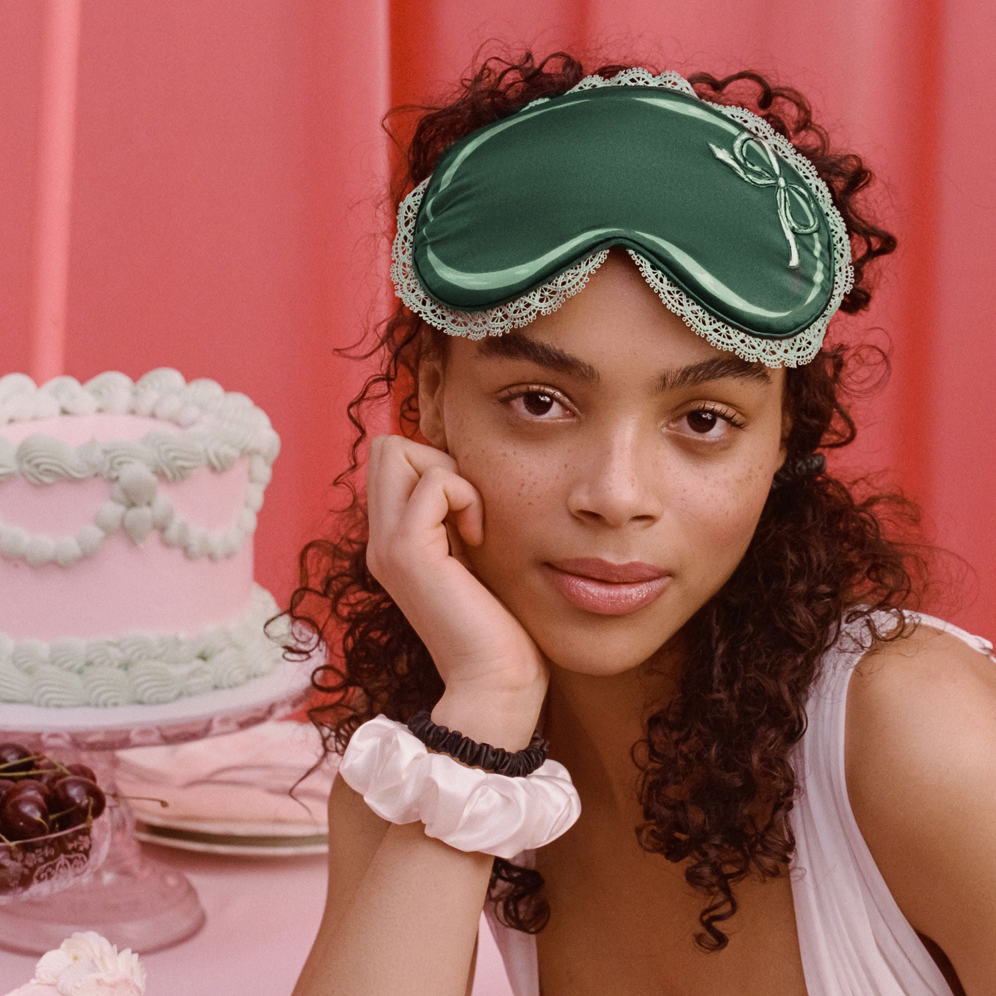 Pure Silk Beauty Sleepover Set with Lace Trim (Limited Edition)