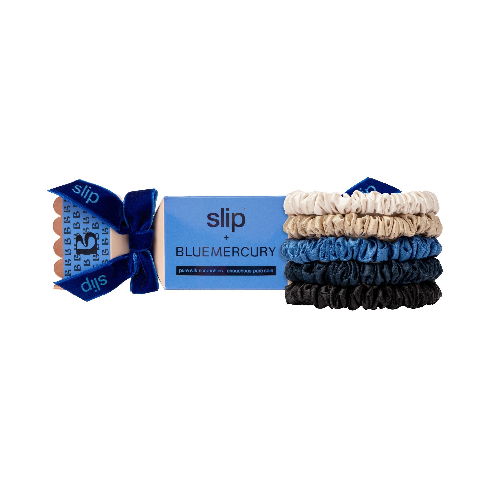 Slip x Bluemercury Pure Silk Skinny Scrunchie Cracker (Limited Edition)