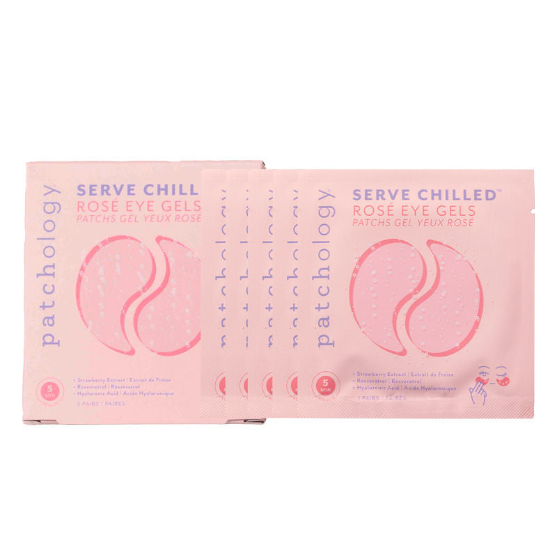 Served Chilled Rose All Day Eye Gels 5pk