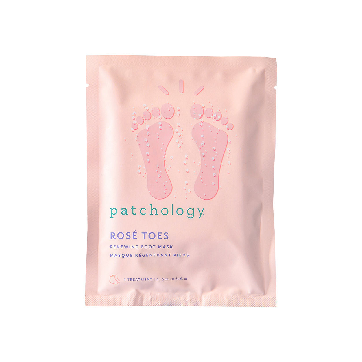 Rosé Toes Renewing and Protecting Foot Mask