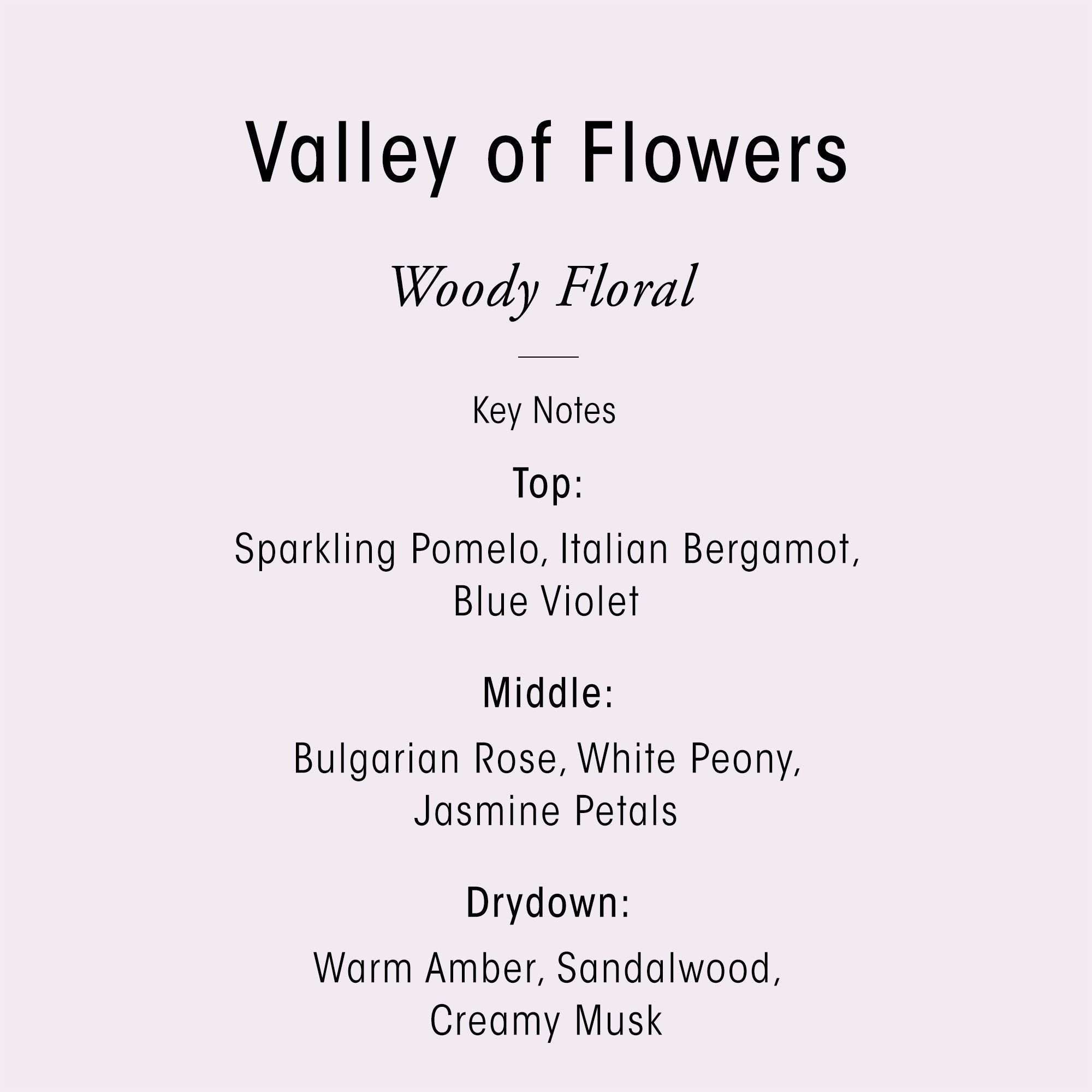 Valley of Flowers Candle