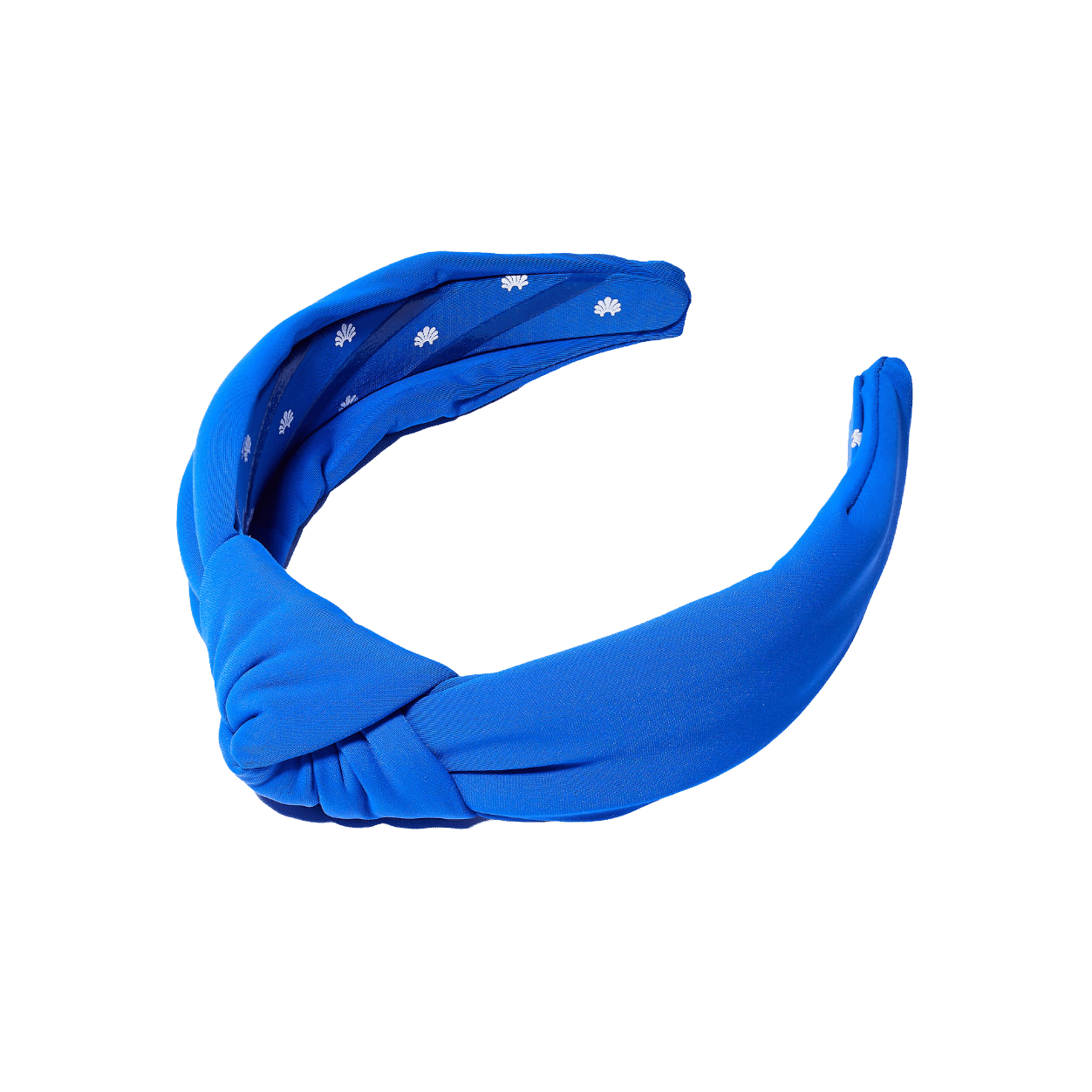 Royal Blue Neoprene Knotted Headband