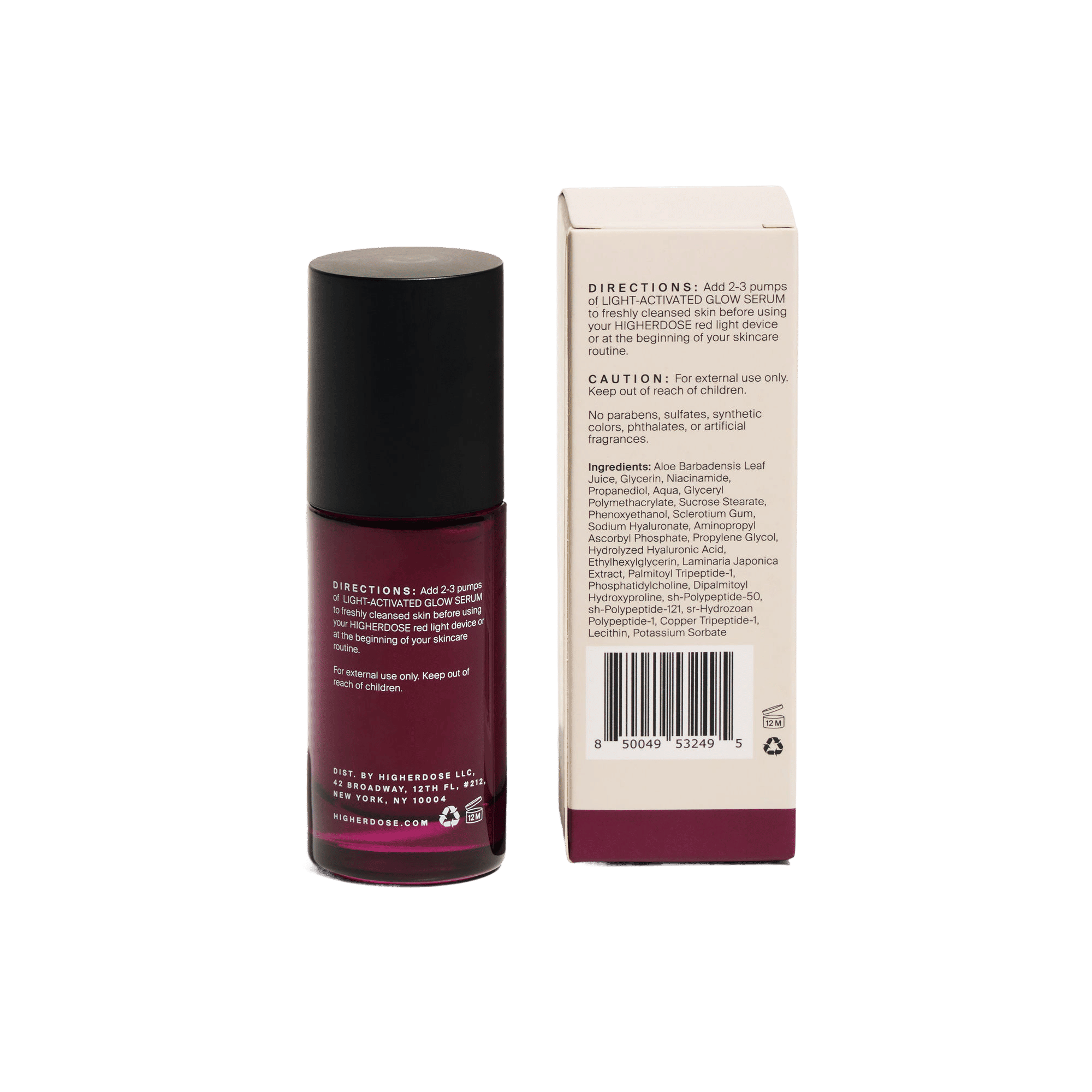 Light-Activated Glow Serum