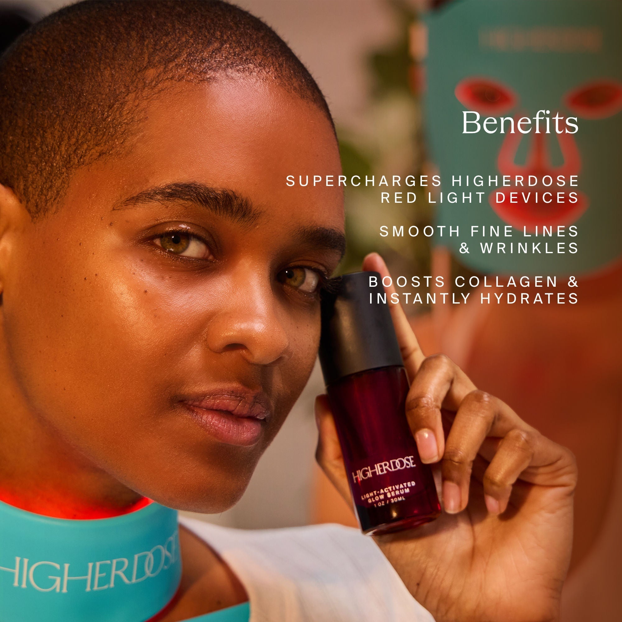 Light-Activated Glow Serum