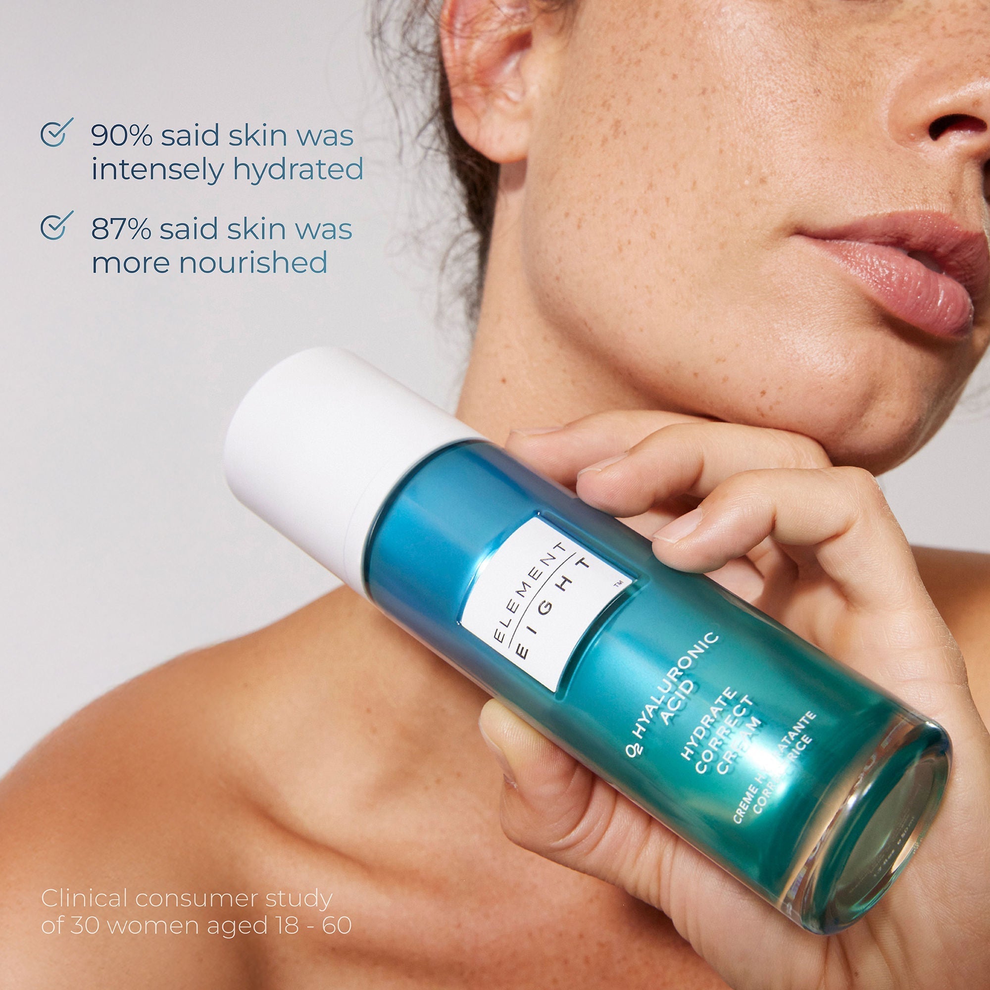 O2 Hyaluronic Acid Hydrate Correct Moisturizer for Dry Skin