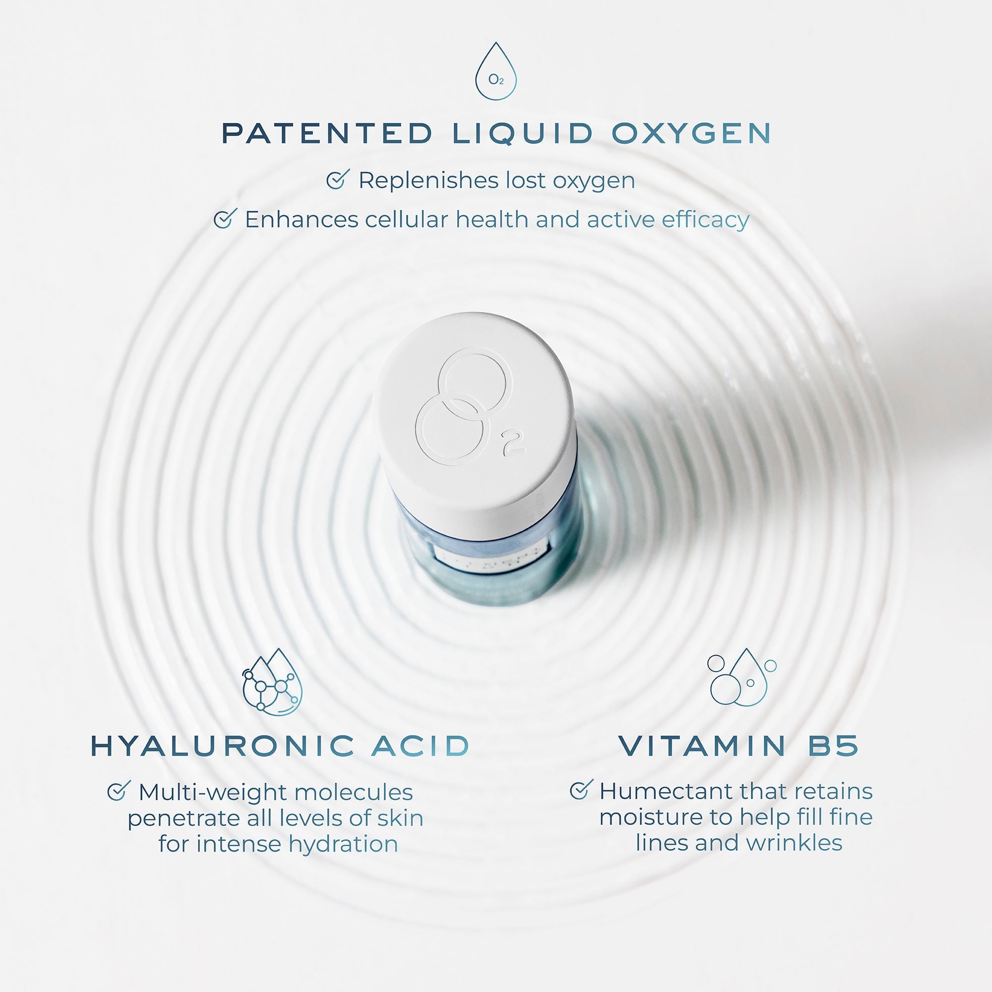 O2 Hyaluronic Acid Hydrate Correct Moisturizer for Dry Skin