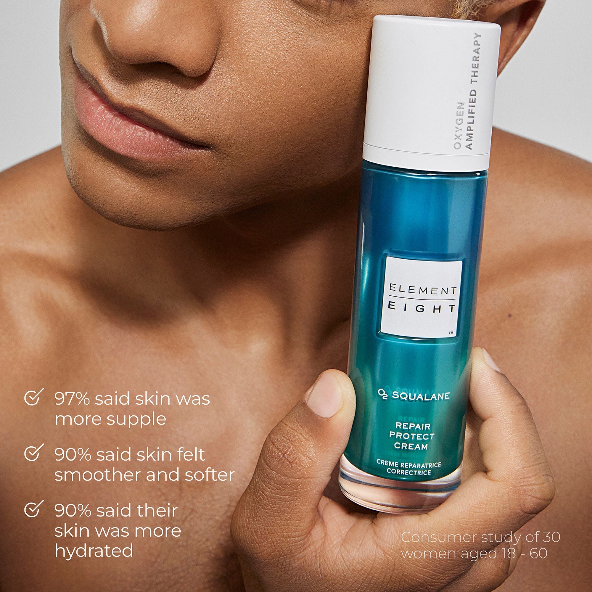 O2 Squalane Repair Protect Moisturizer for Redness and Post-Procedure Skin Repair