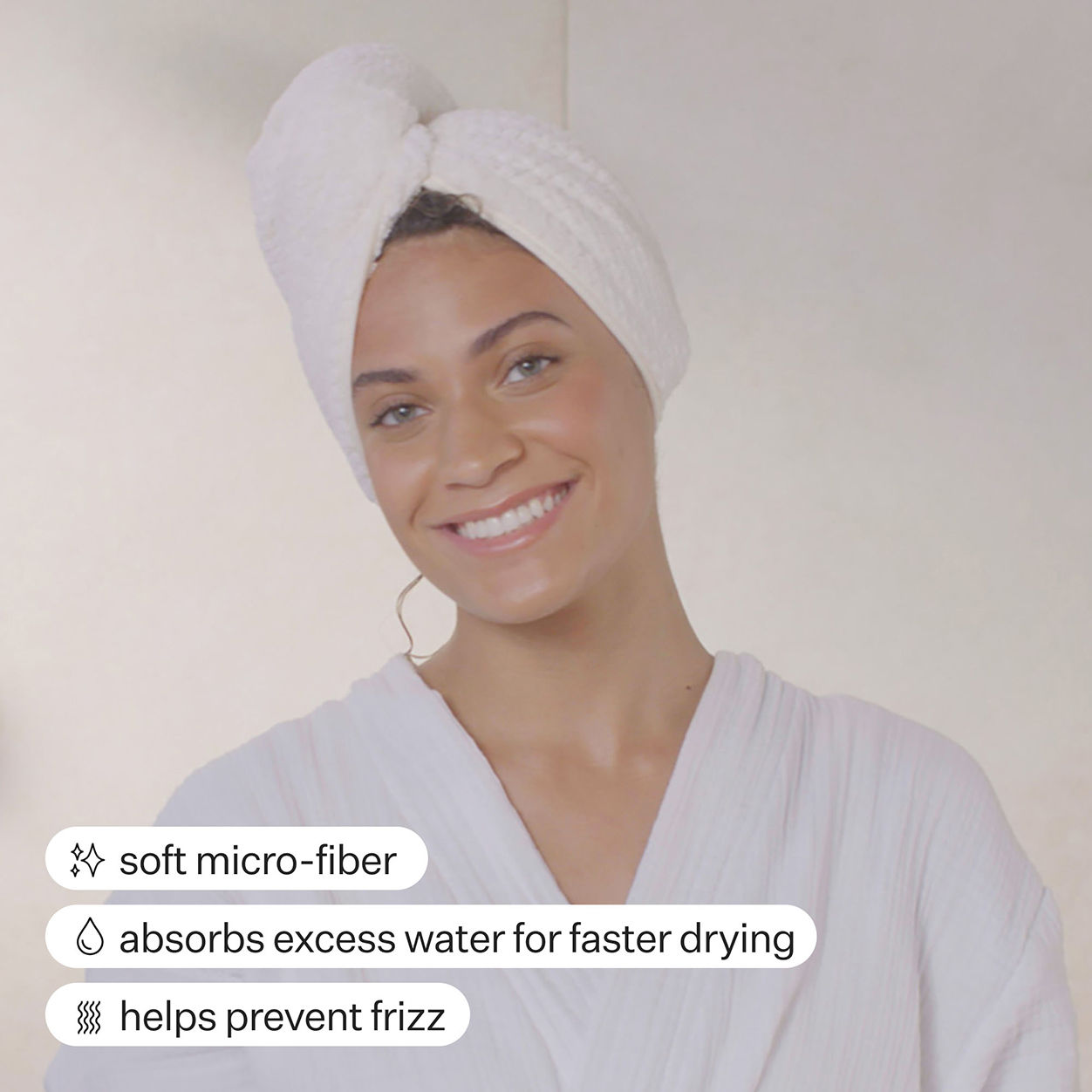 Intelligent Hair Towel