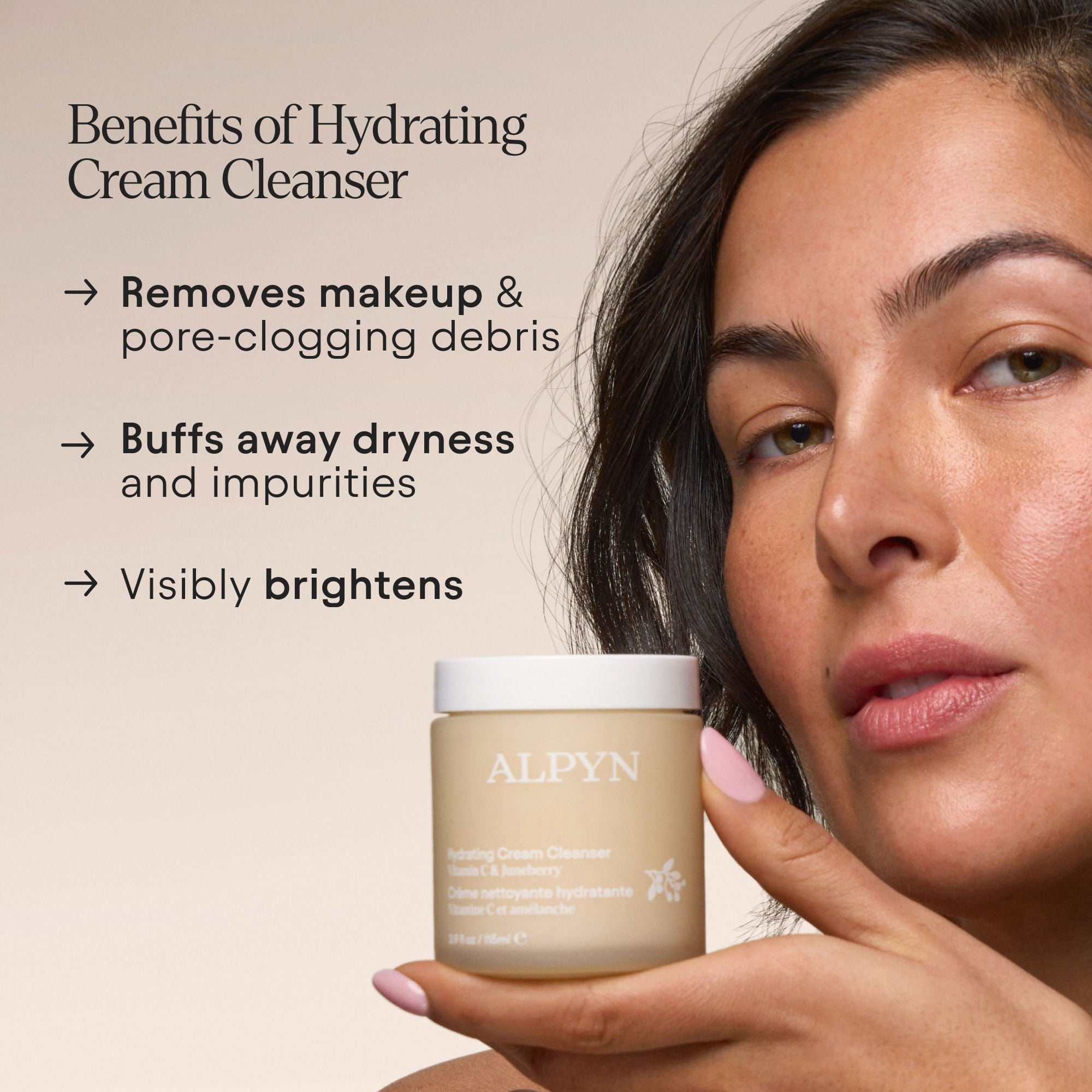 Hydrating Cold Cream Cleanser with Vitamin C and Juneberry