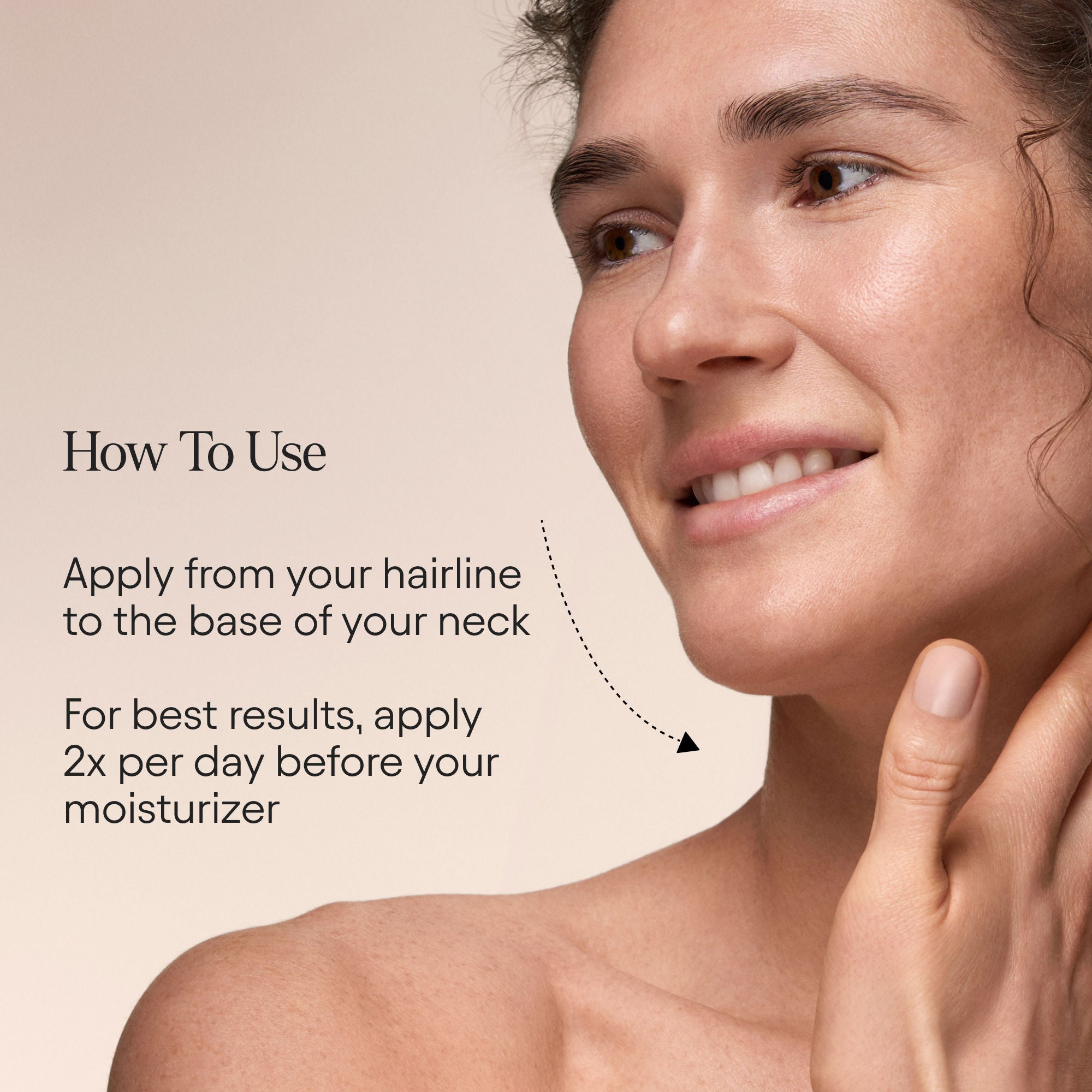 Super Sculpt Serum For Face and Neck with Tri-Peptide Firming Complex