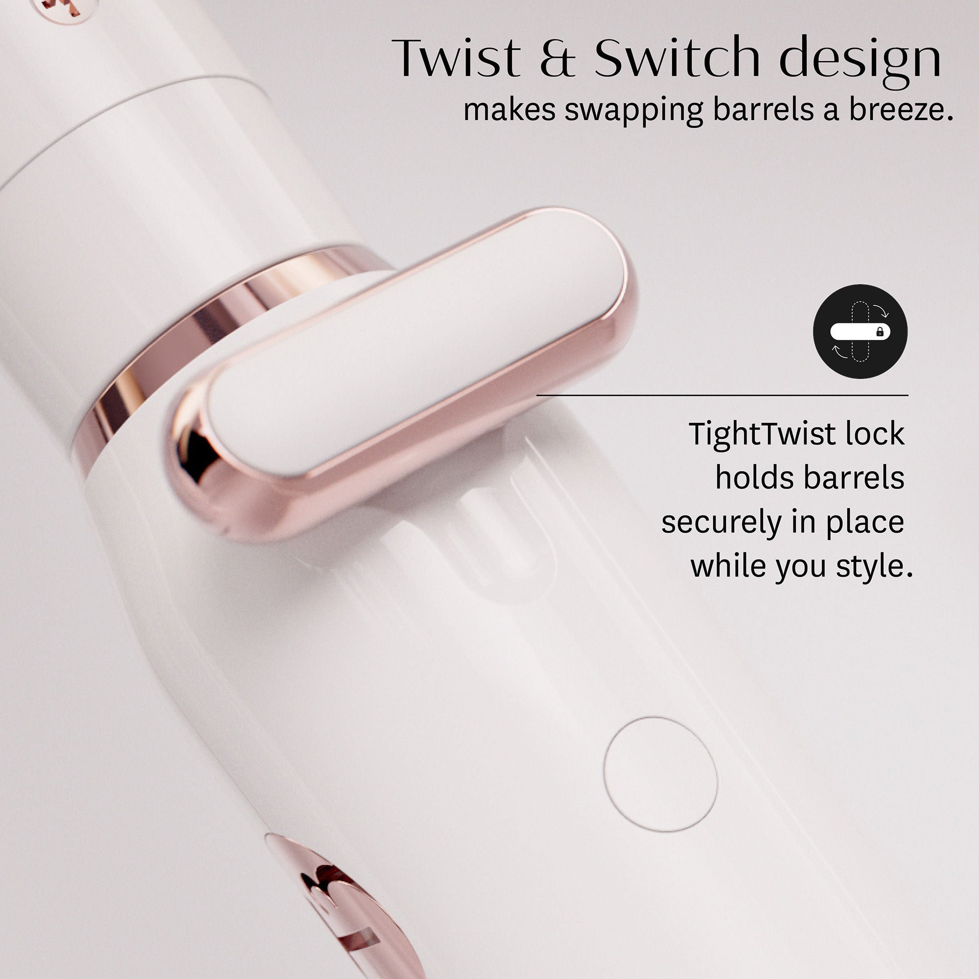 Switch Kit Wave Trio Styling Iron with Three Interchangeable Barrels