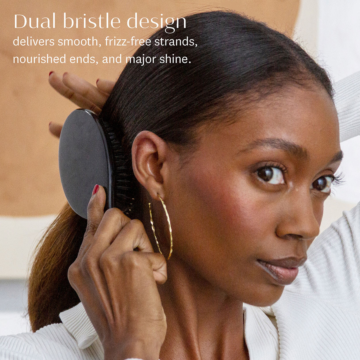 Polish and Shine Oval Brush