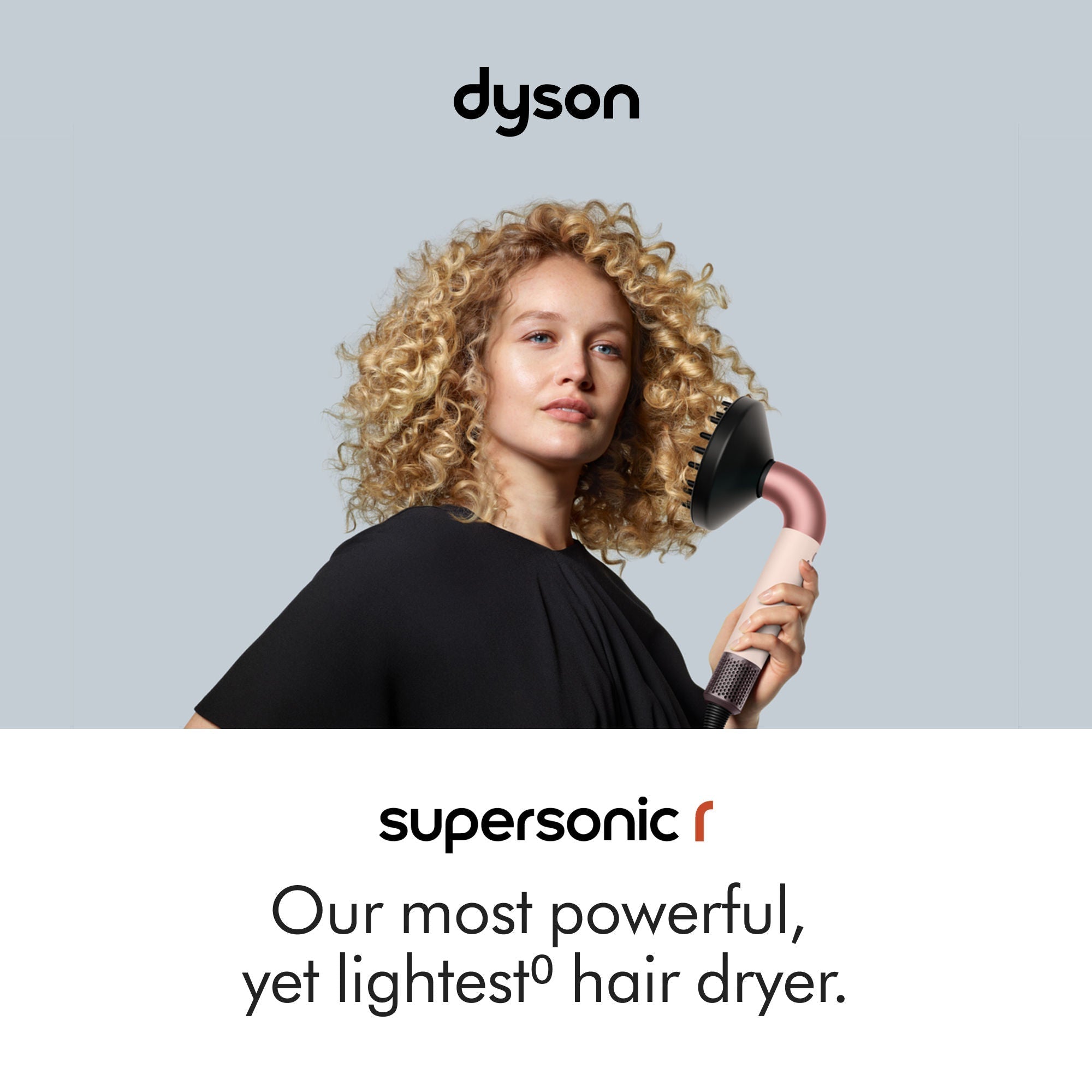 Supersonic r Hair Dryer in Ceramic Pink