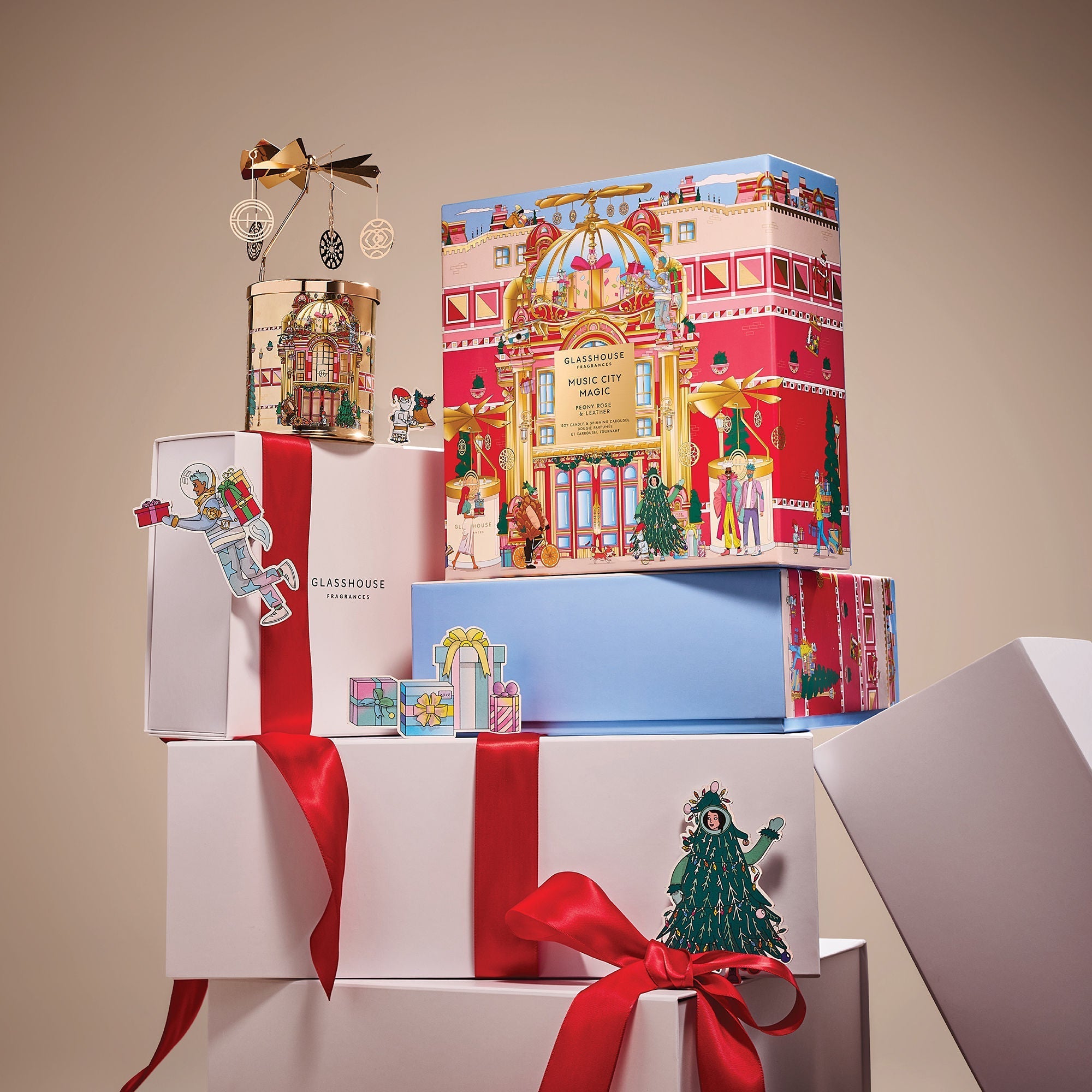 Music City Magic Candle & Spinning Carousel (Limited Edition)