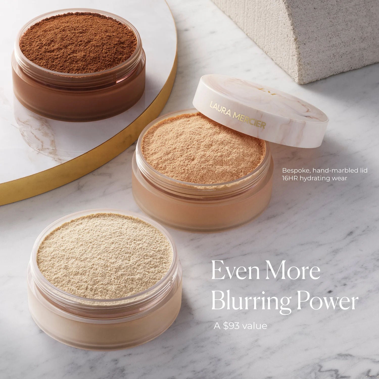 Translucent Loose Talc-Free Setting Powder Ultra-Blur Jumbo
