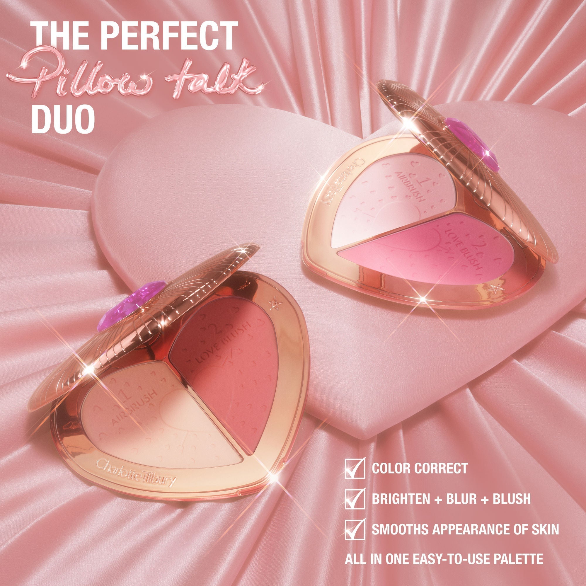 Pillow Talk Beauty Soulmates Face Palette