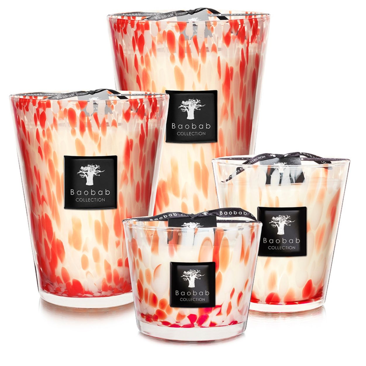 Pearls Coral Candle