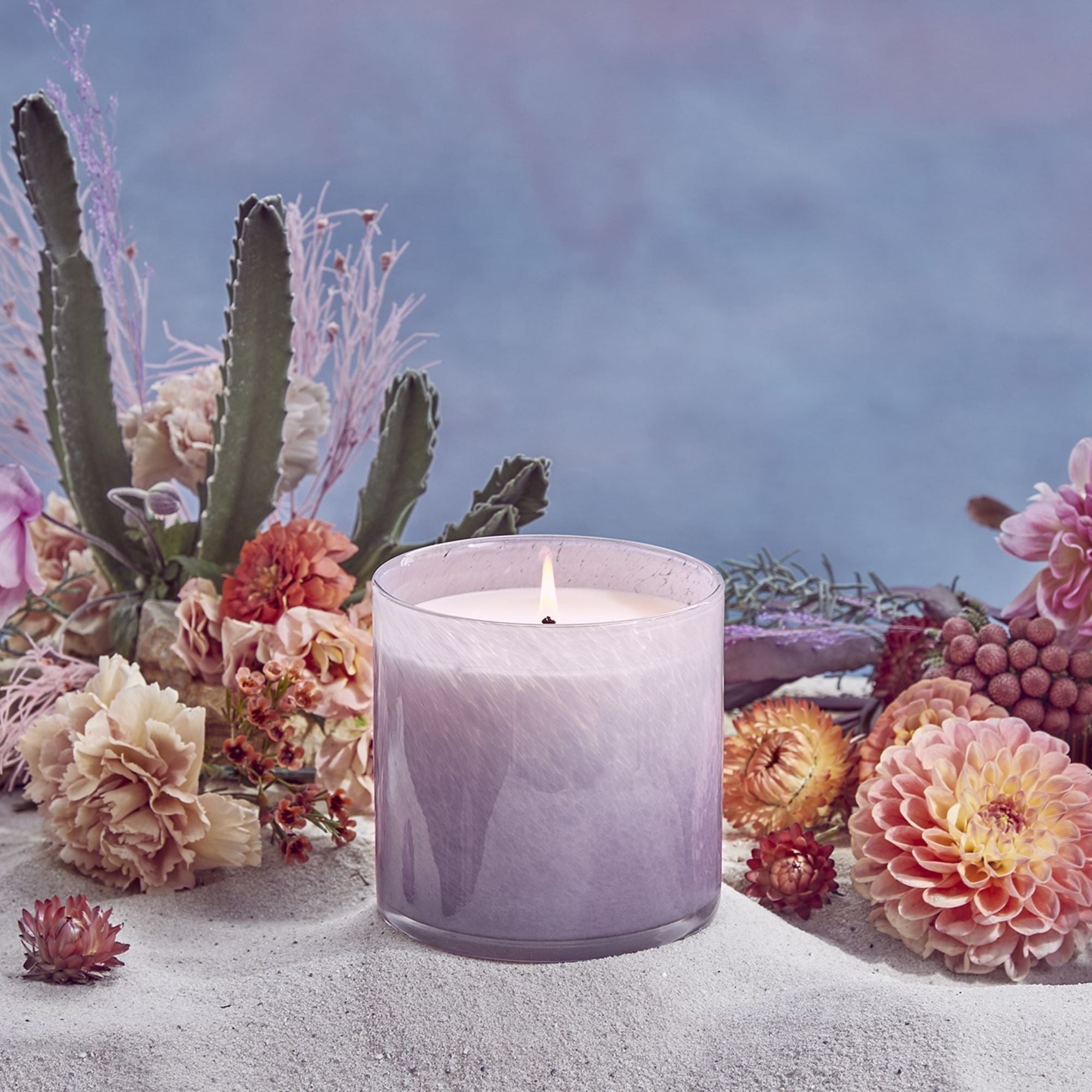 Midnight Cactus Candle