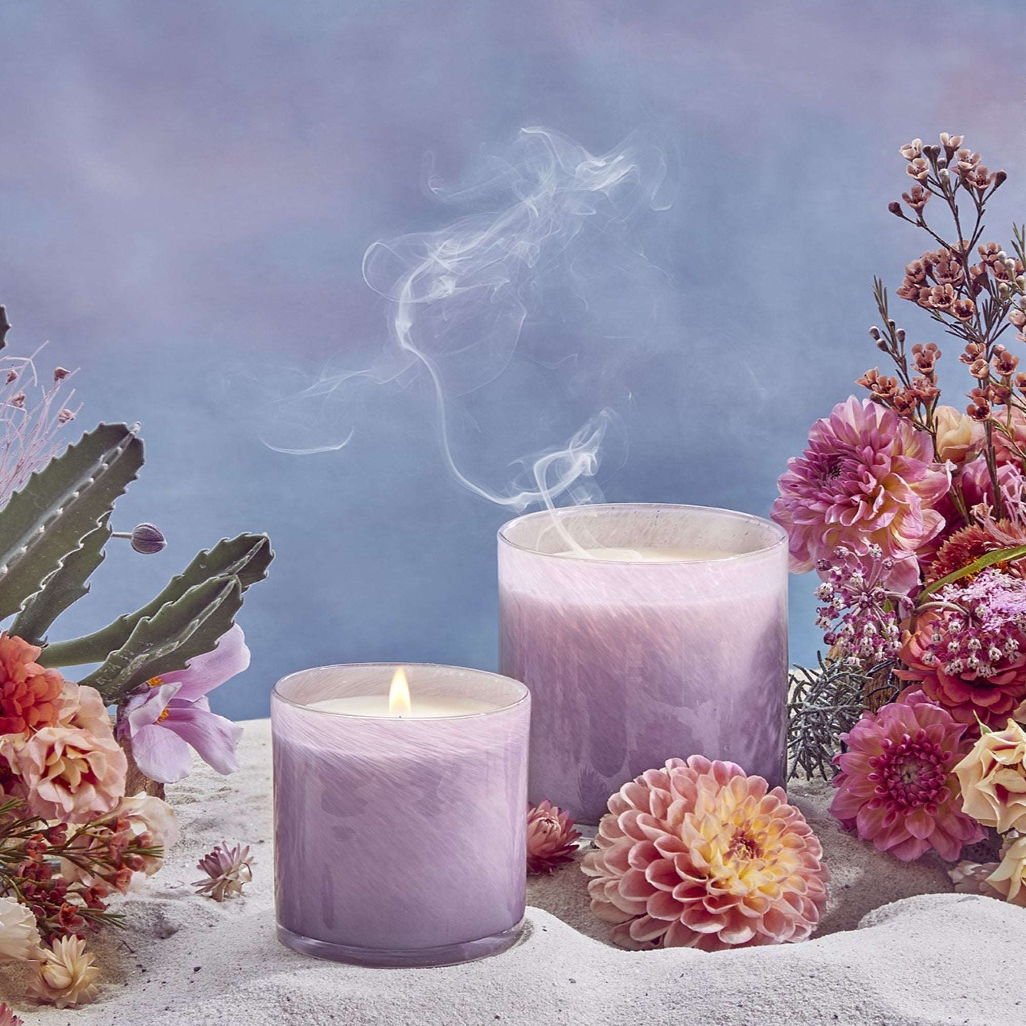 Midnight Cactus Candle