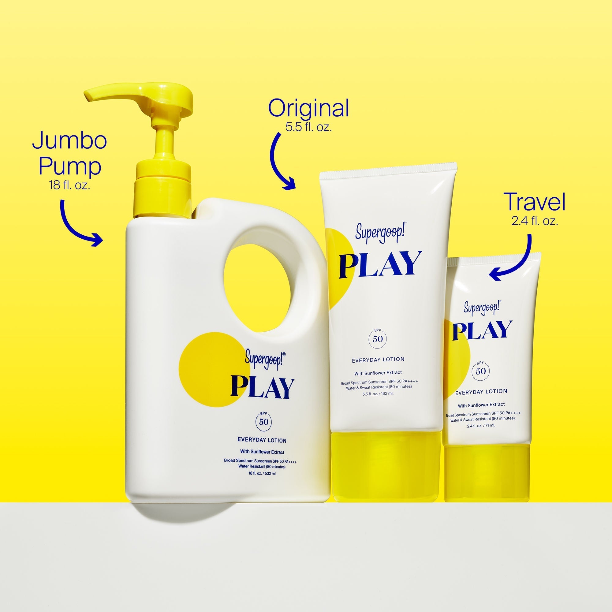 Play Everyday Lotion With Sunflower Extract SPF 50