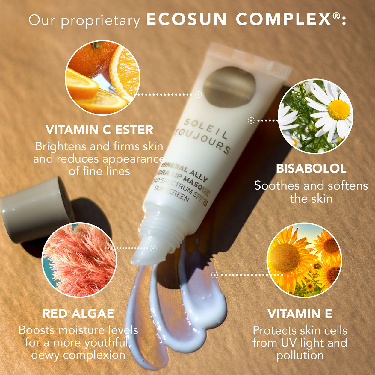 Mineral Ally Hydra Lip Masque SPF 15