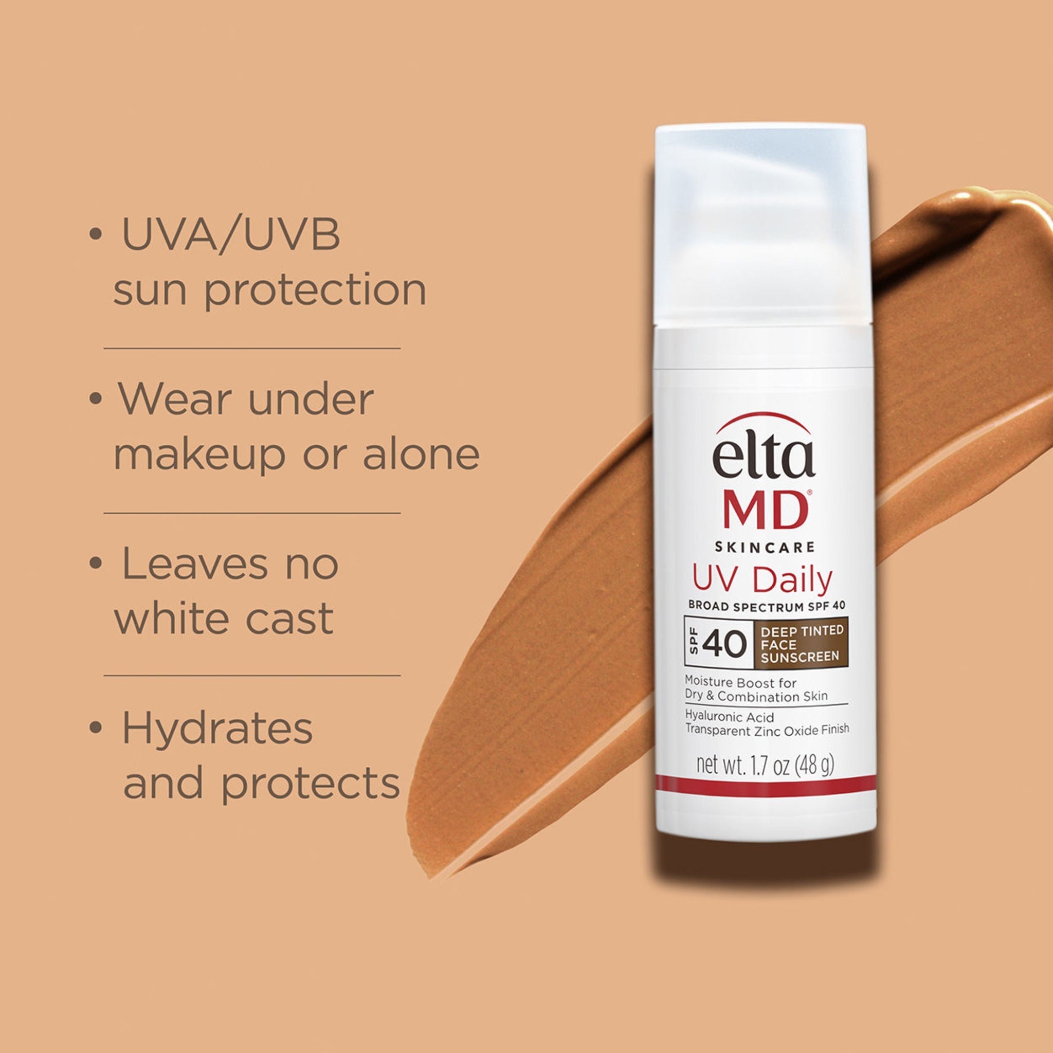 UV Daily Tinted Broad-Spectrum Facial Sunscreen SPF 40