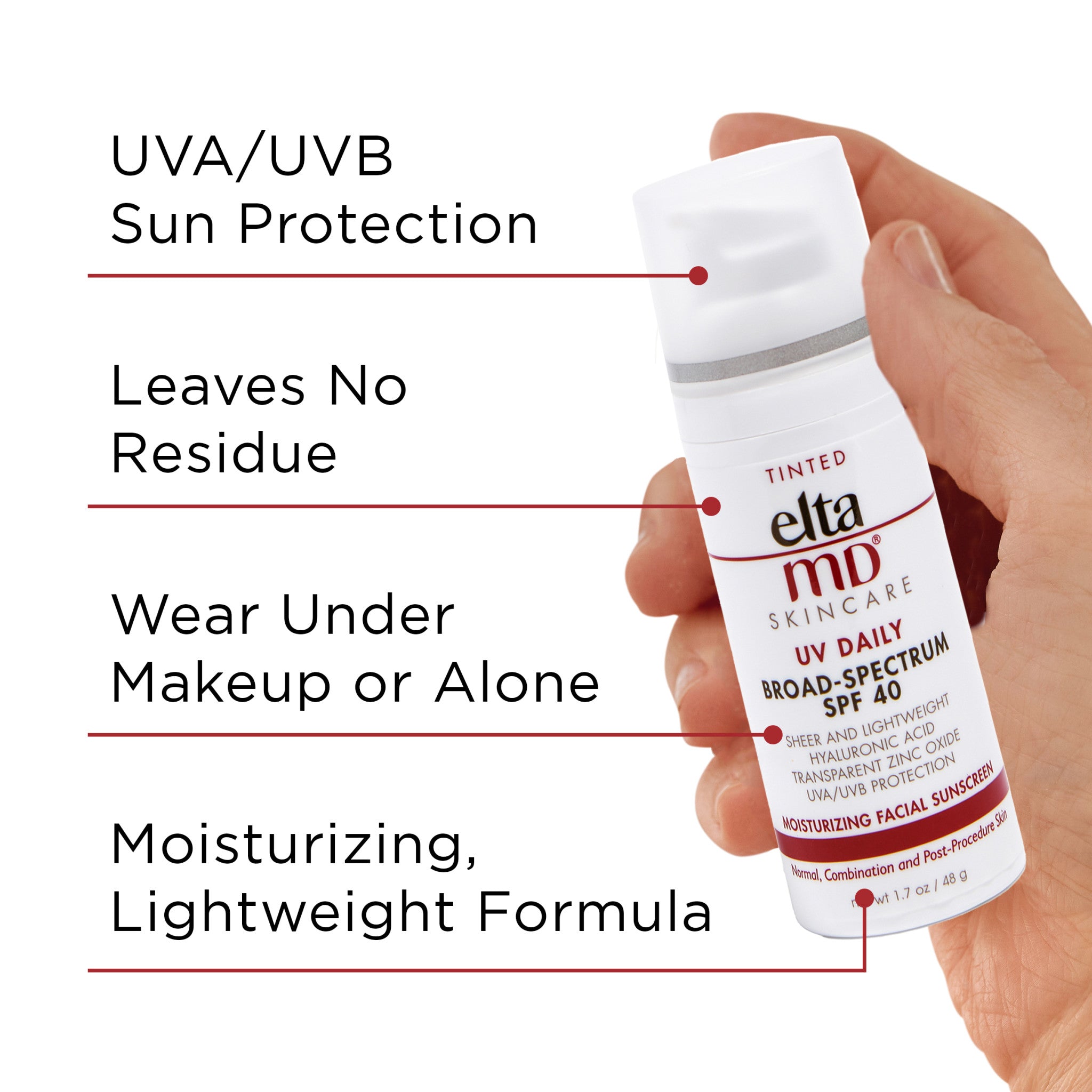 UV Daily Tinted Broad-Spectrum Facial Sunscreen SPF 40