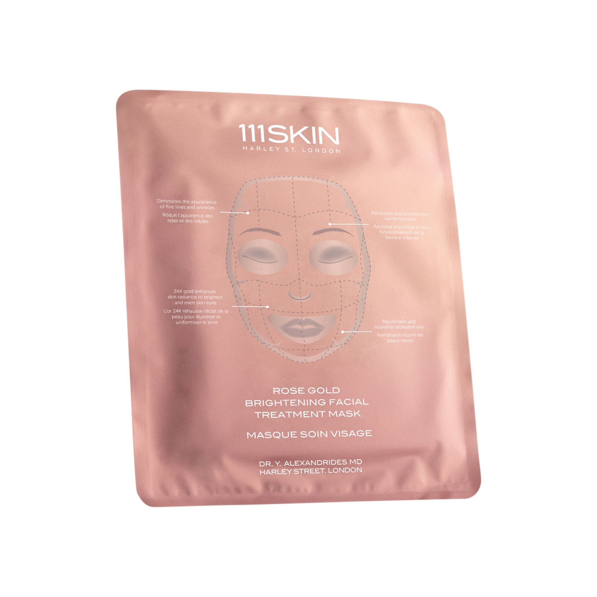 Rose Gold Brightening Facial Treatment Mask