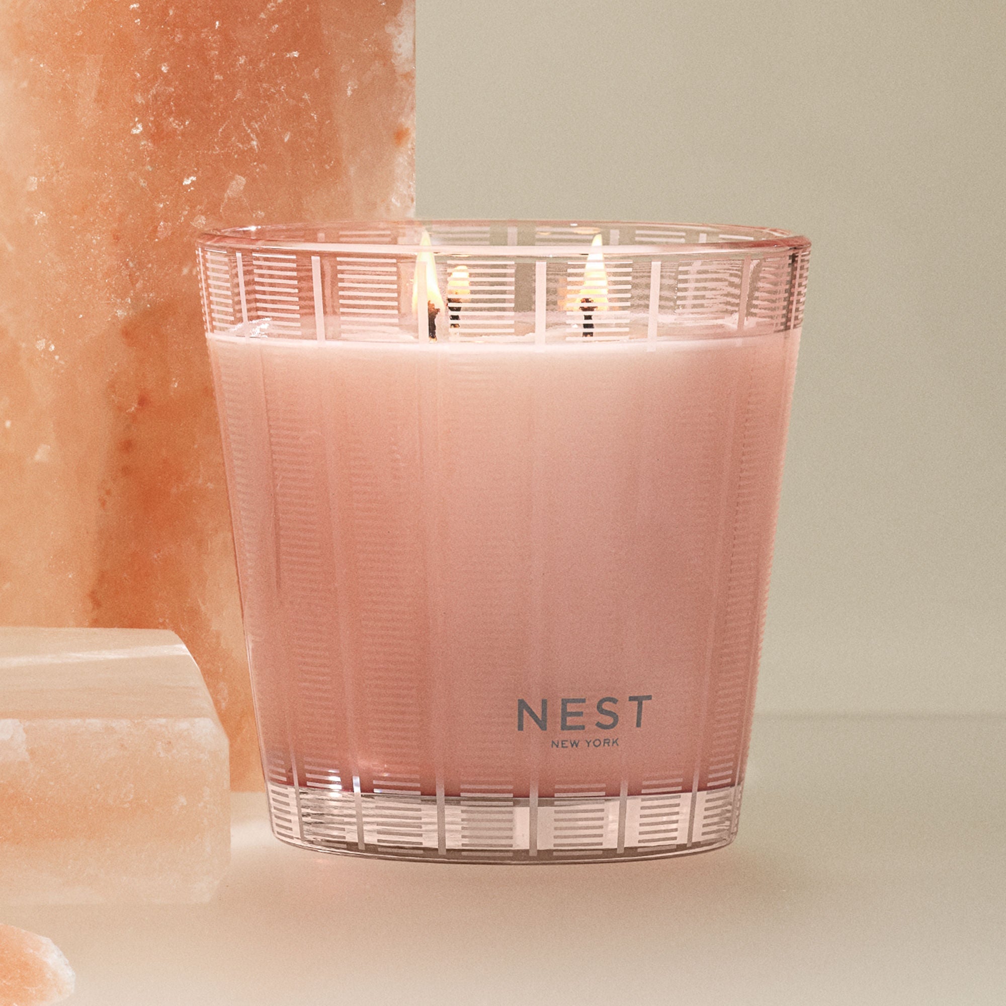 Himalayan Salt & Rosewater Candle